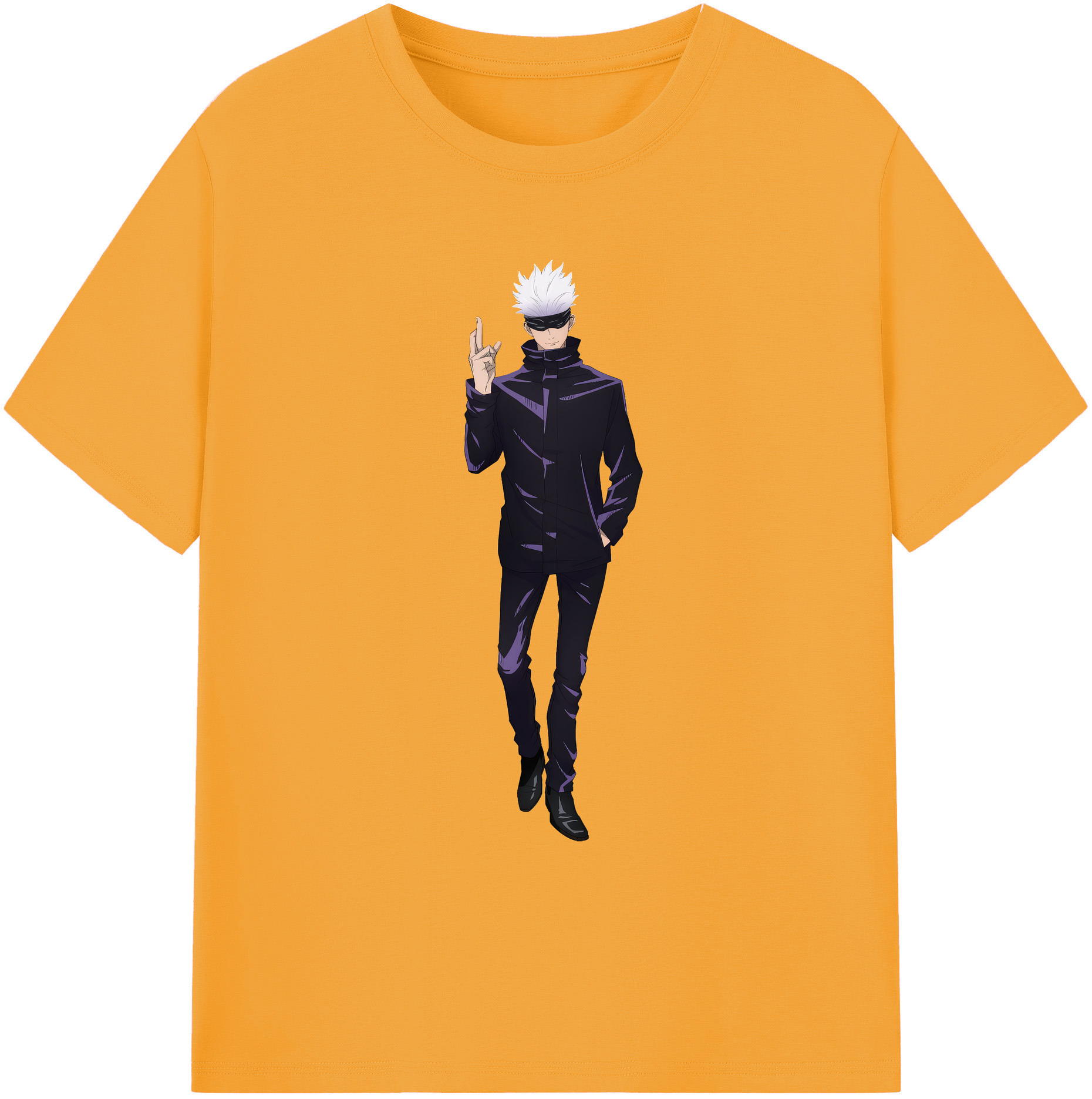 （画像用） 呪術廻戦 Jujutsu Kaisen 綿100％ メンズ半袖Tシャツ｜肌触りやわらか＆通気性