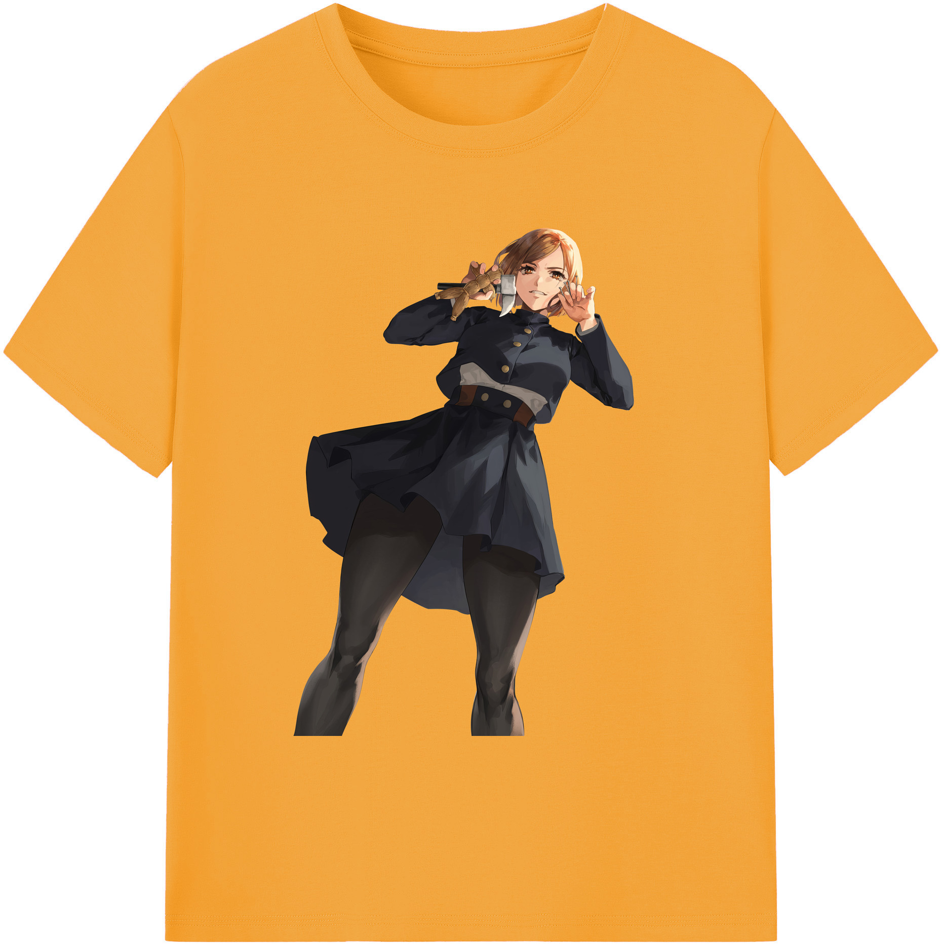 （画像用） 呪術廻戦 Jujutsu Kaisen 綿100％ メンズ半袖Tシャツ｜肌触りやわらか＆通気性