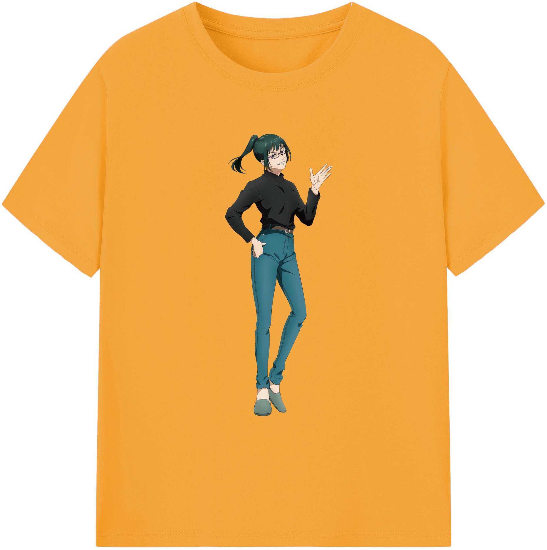 （画像用） 呪術廻戦 Jujutsu Kaisen 綿100％ メンズ半袖Tシャツ｜肌触りやわらか＆通気性