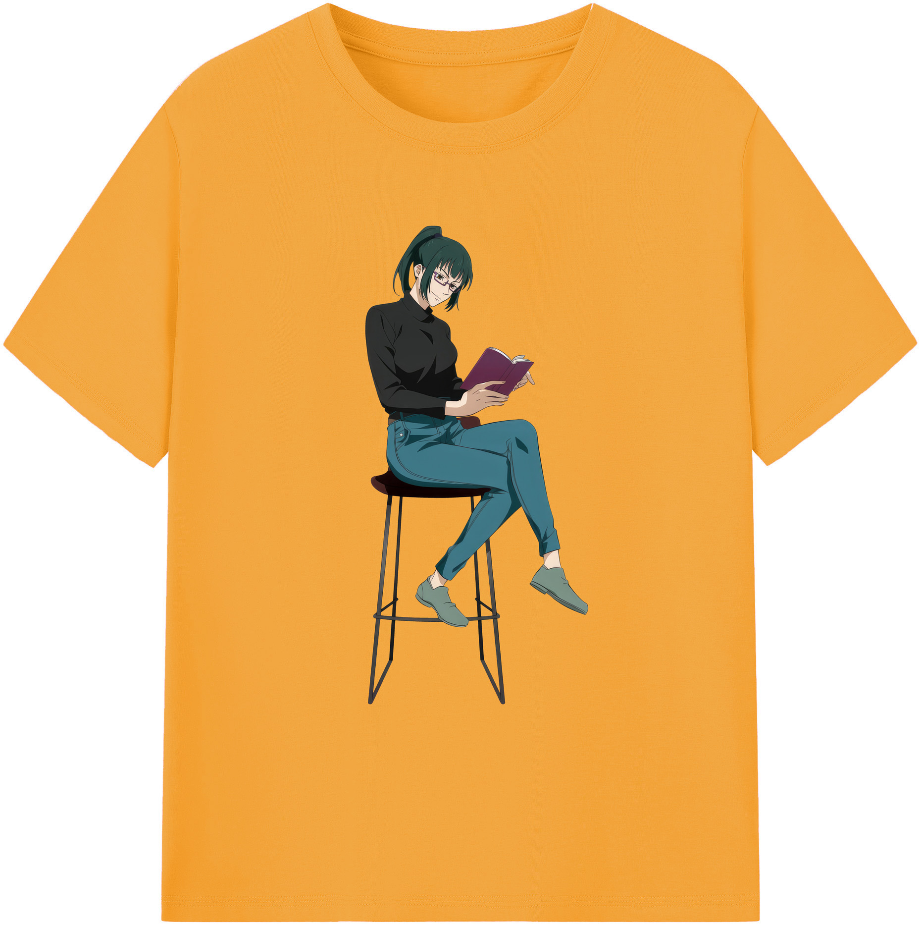 （画像用） 呪術廻戦 Jujutsu Kaisen 綿100％ メンズ半袖Tシャツ｜肌触りやわらか＆通気性