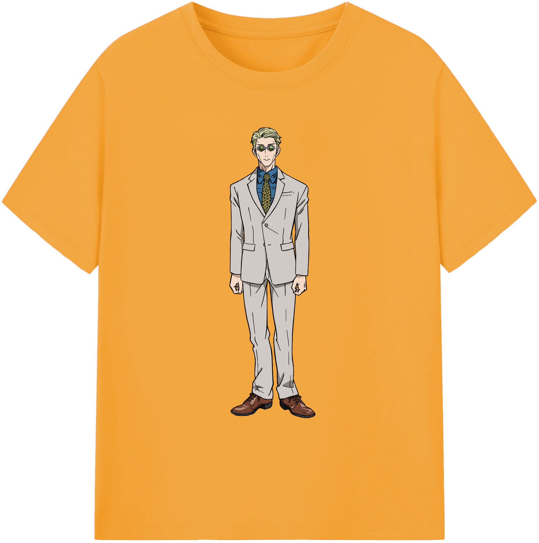 （画像用） 呪術廻戦 Jujutsu Kaisen 綿100％ メンズ半袖Tシャツ｜肌触りやわらか＆通気性