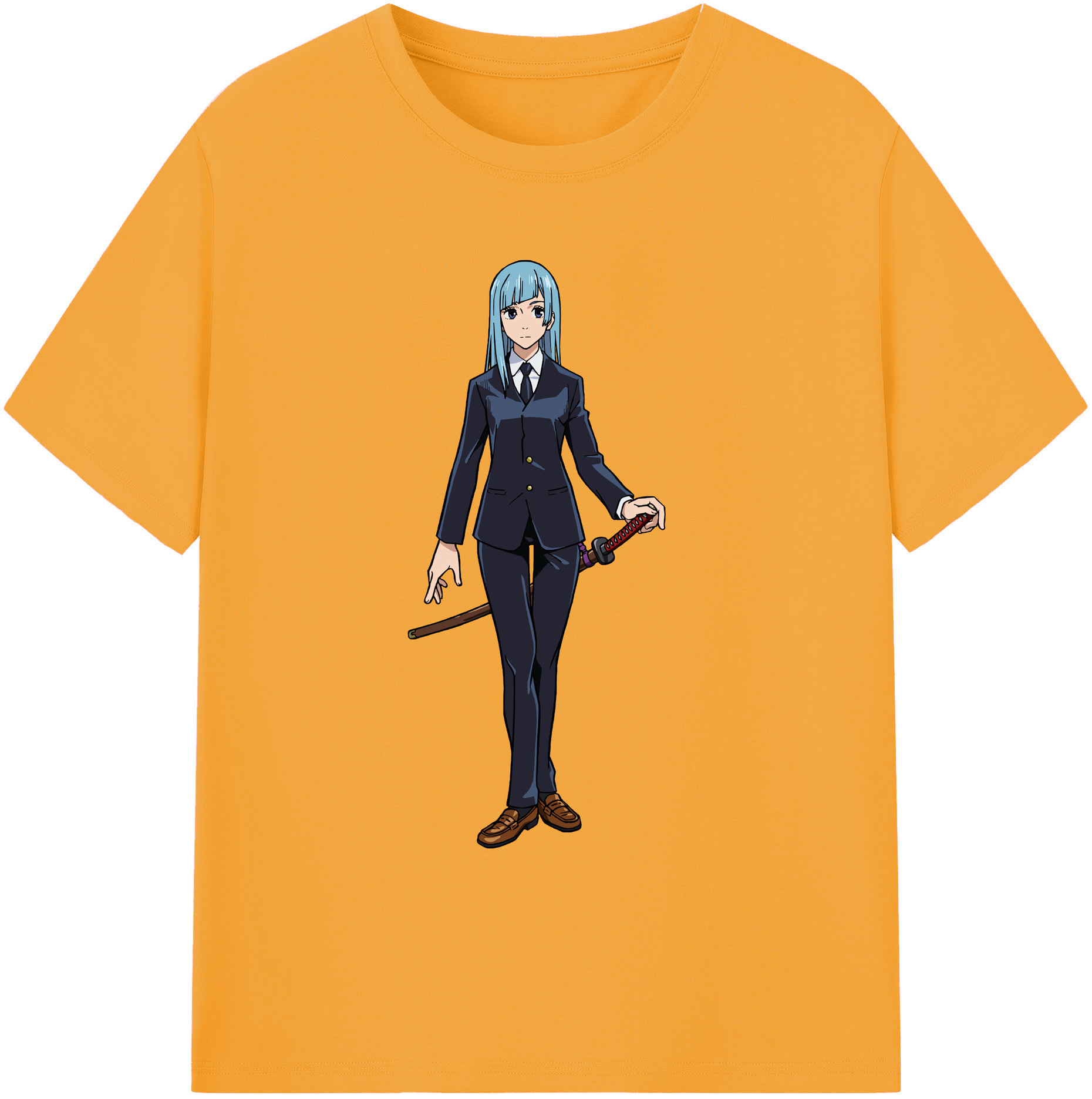 （画像用） 呪術廻戦 Jujutsu Kaisen 綿100％ メンズ半袖Tシャツ｜肌触りやわらか＆通気性