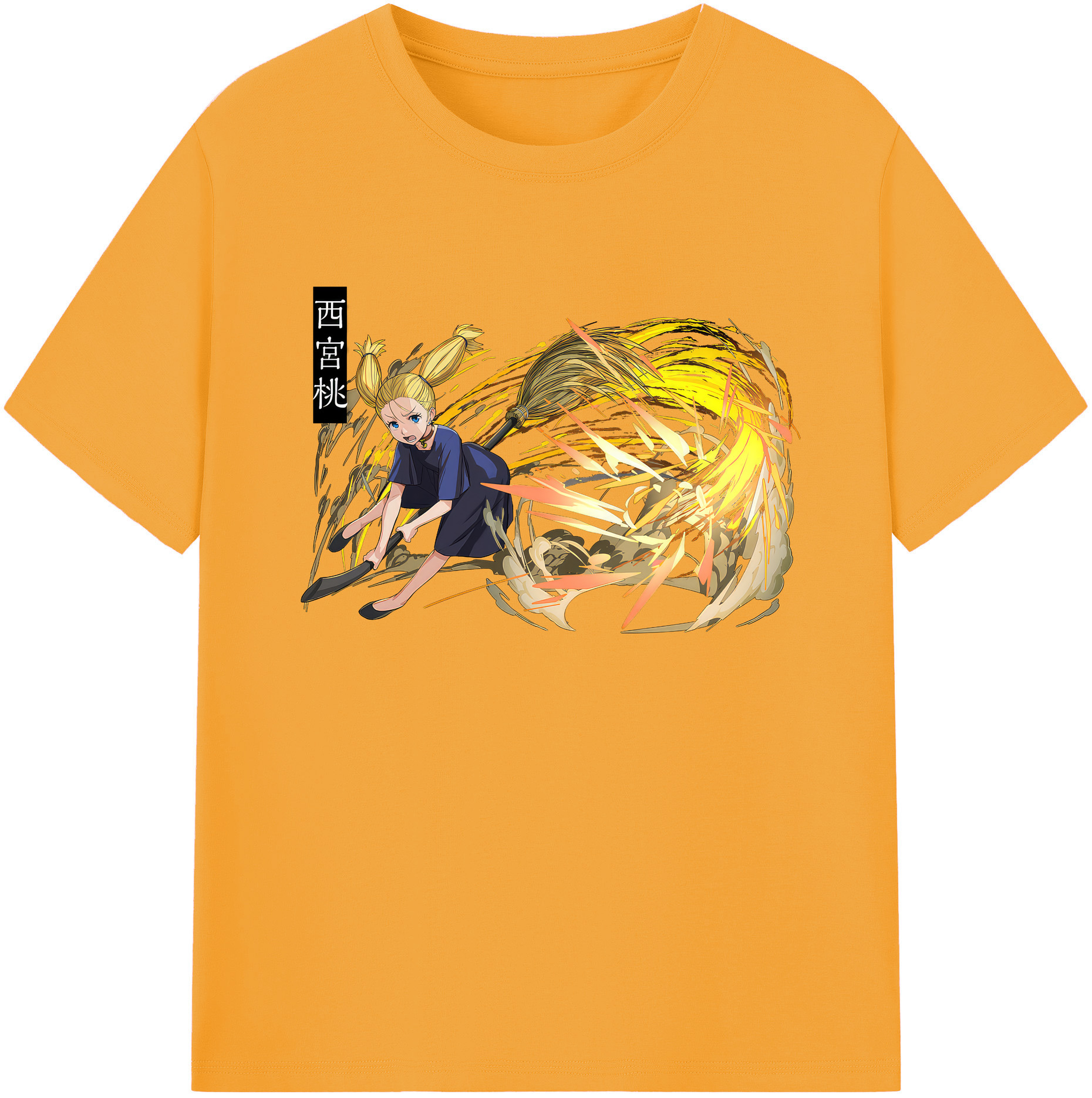 （画像用） 呪術廻戦 Jujutsu Kaisen 綿100％ メンズ半袖Tシャツ｜肌触りやわらか＆通気性