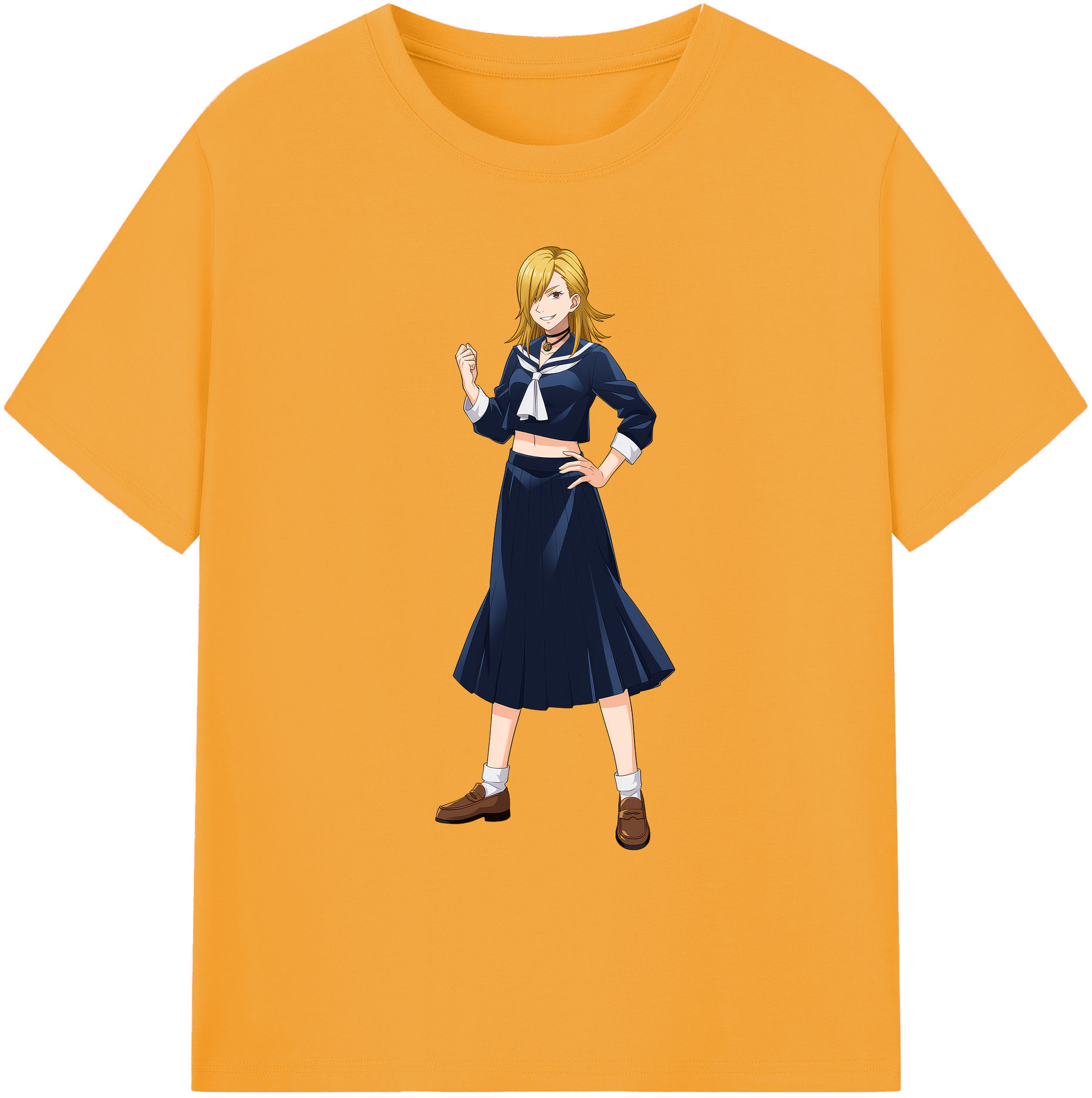 （画像用） 呪術廻戦 Jujutsu Kaisen 綿100％ メンズ半袖Tシャツ｜肌触りやわらか＆通気性
