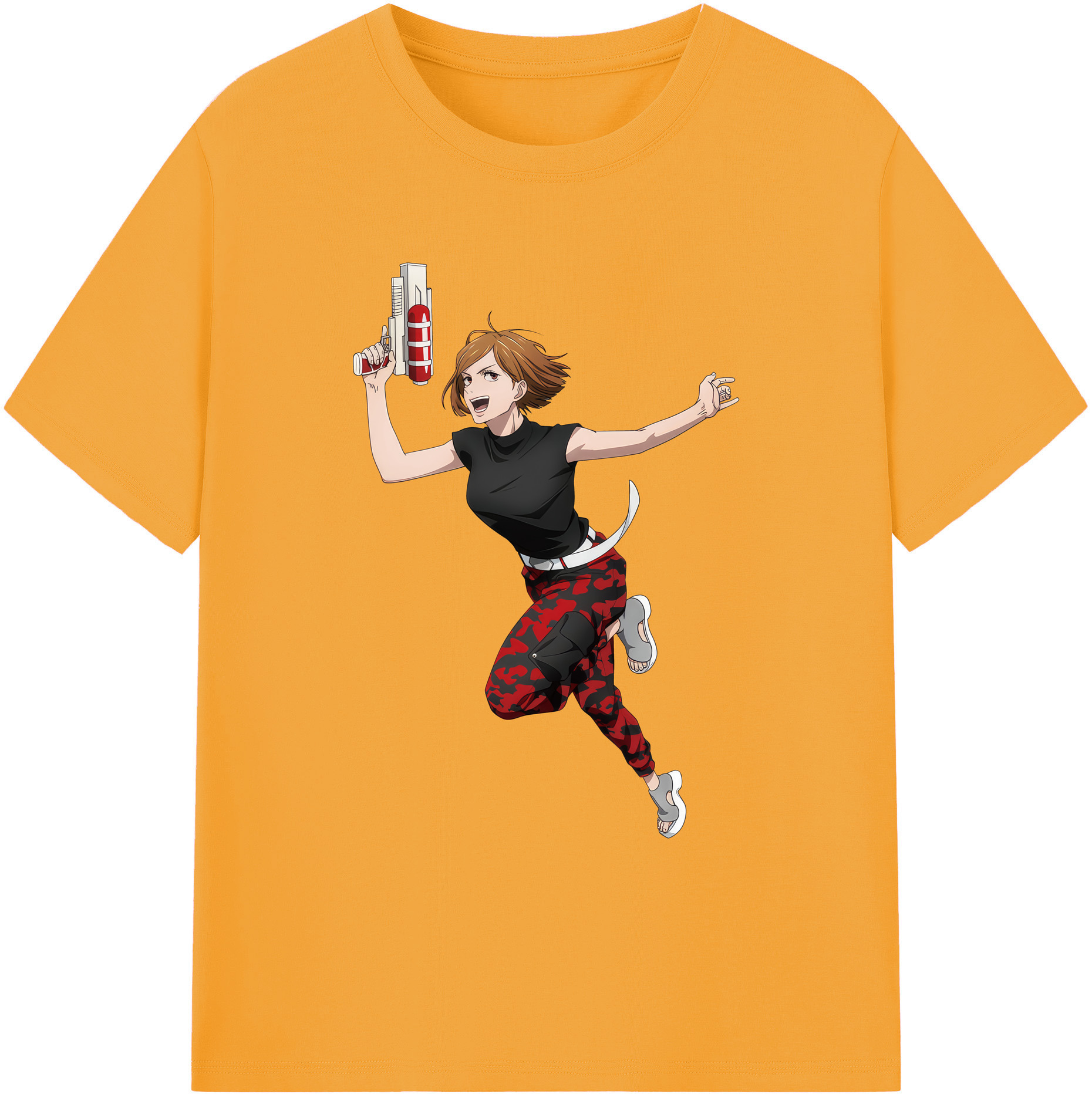 （画像用） 呪術廻戦 Jujutsu Kaisen 綿100％ メンズ半袖Tシャツ｜肌触りやわらか＆通気性