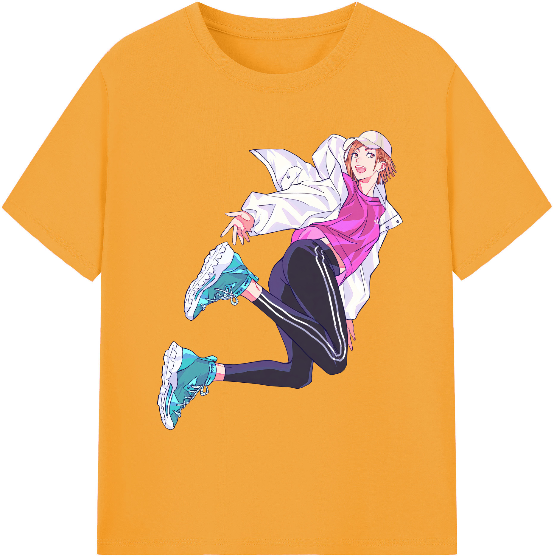（画像用） 呪術廻戦 Jujutsu Kaisen 綿100％ メンズ半袖Tシャツ｜肌触りやわらか＆通気性