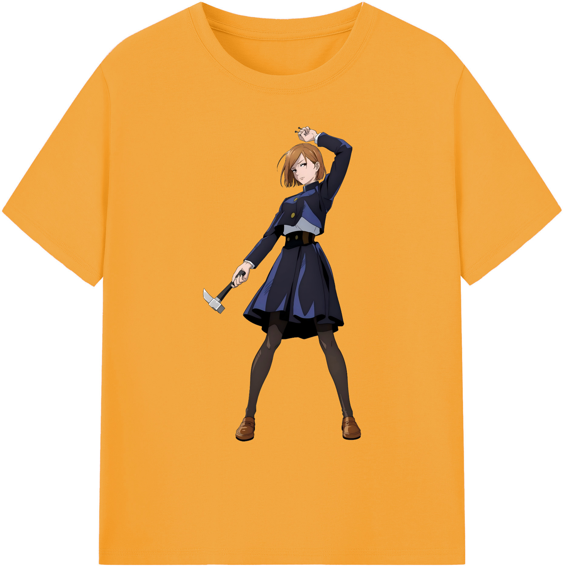 （画像用） 呪術廻戦 Jujutsu Kaisen 綿100％ メンズ半袖Tシャツ｜肌触りやわらか＆通気性