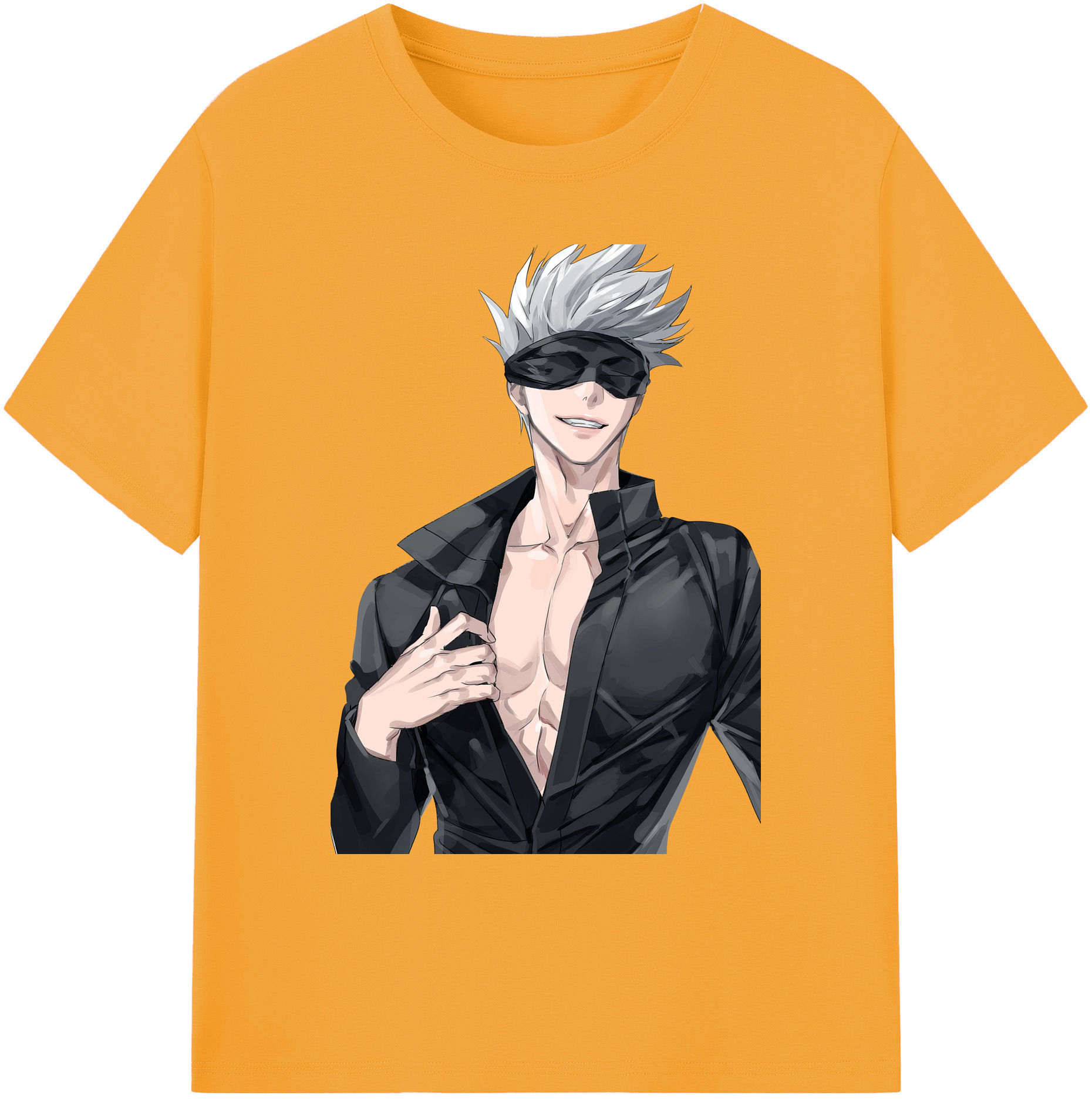 （画像用） 呪術廻戦 Jujutsu Kaisen 綿100％ メンズ半袖Tシャツ｜肌触りやわらか＆通気性
