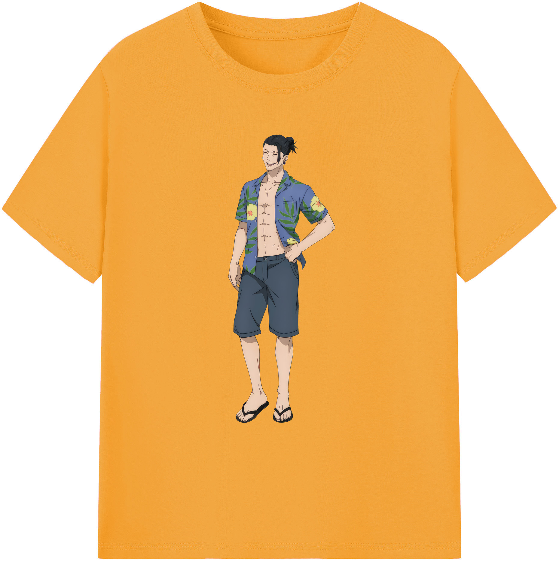 （画像用） 呪術廻戦 Jujutsu Kaisen 綿100％ メンズ半袖Tシャツ｜肌触りやわらか＆通気性