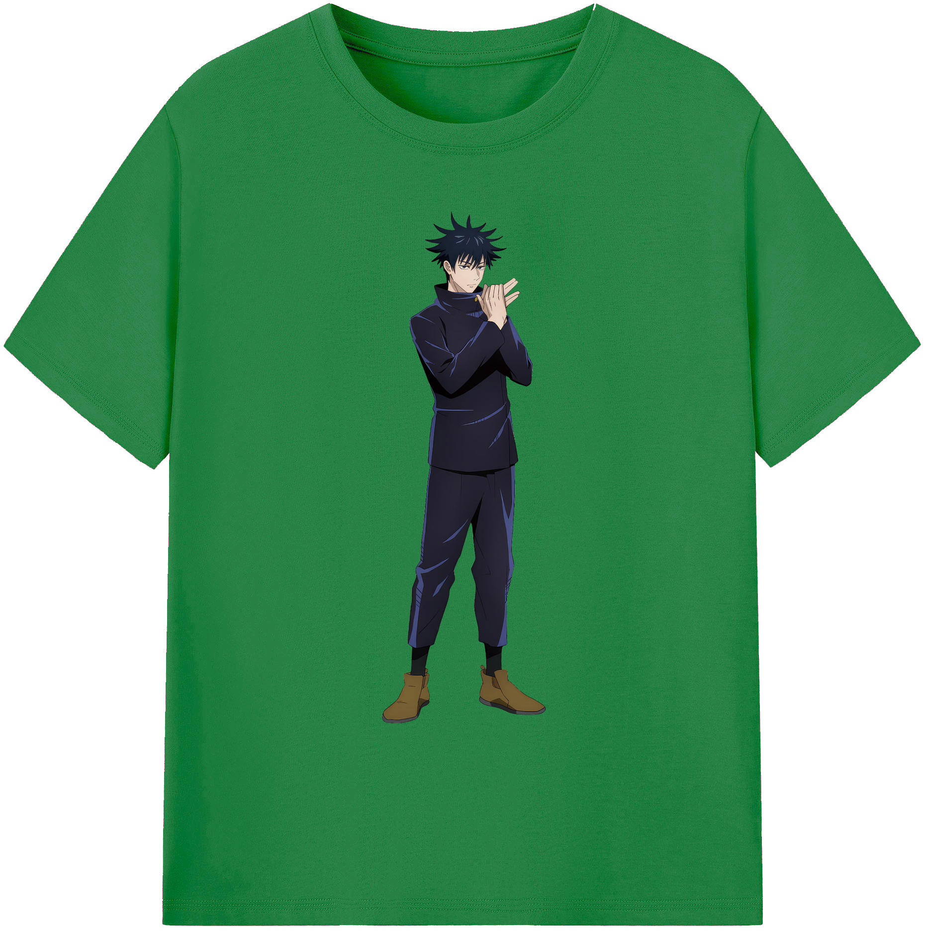 （画像用） 呪術廻戦 Jujutsu Kaisen 綿100％ メンズ半袖Tシャツ｜肌触りやわらか＆通気性