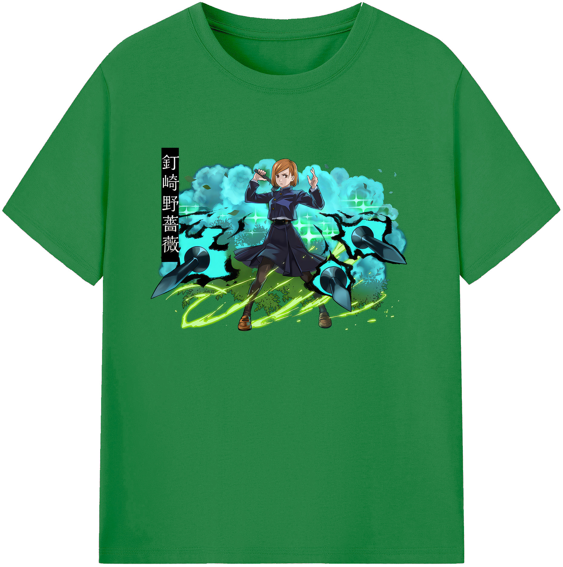 （画像用） 呪術廻戦 Jujutsu Kaisen 綿100％ メンズ半袖Tシャツ｜肌触りやわらか＆通気性