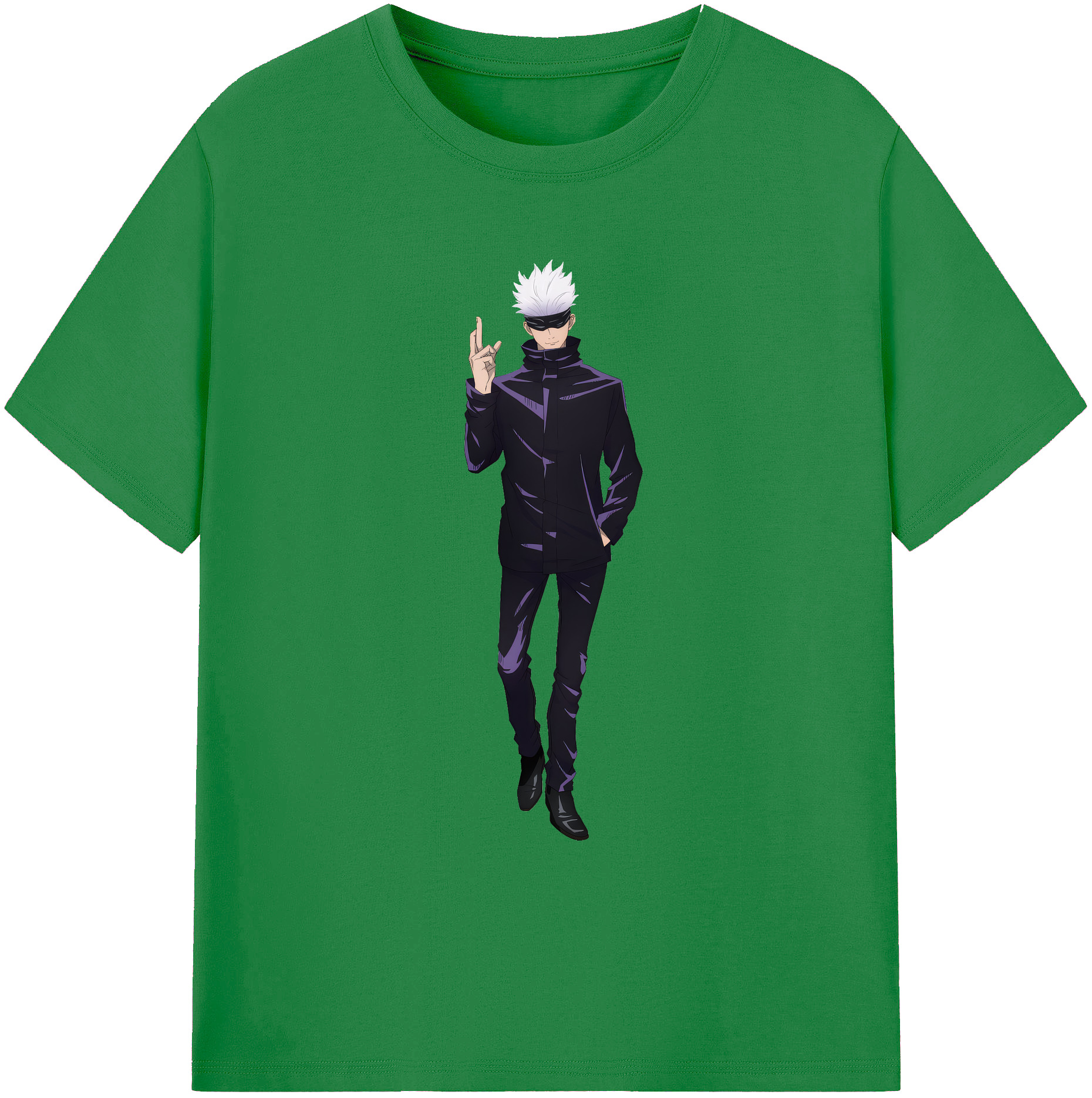 （画像用） 呪術廻戦 Jujutsu Kaisen 綿100％ メンズ半袖Tシャツ｜肌触りやわらか＆通気性