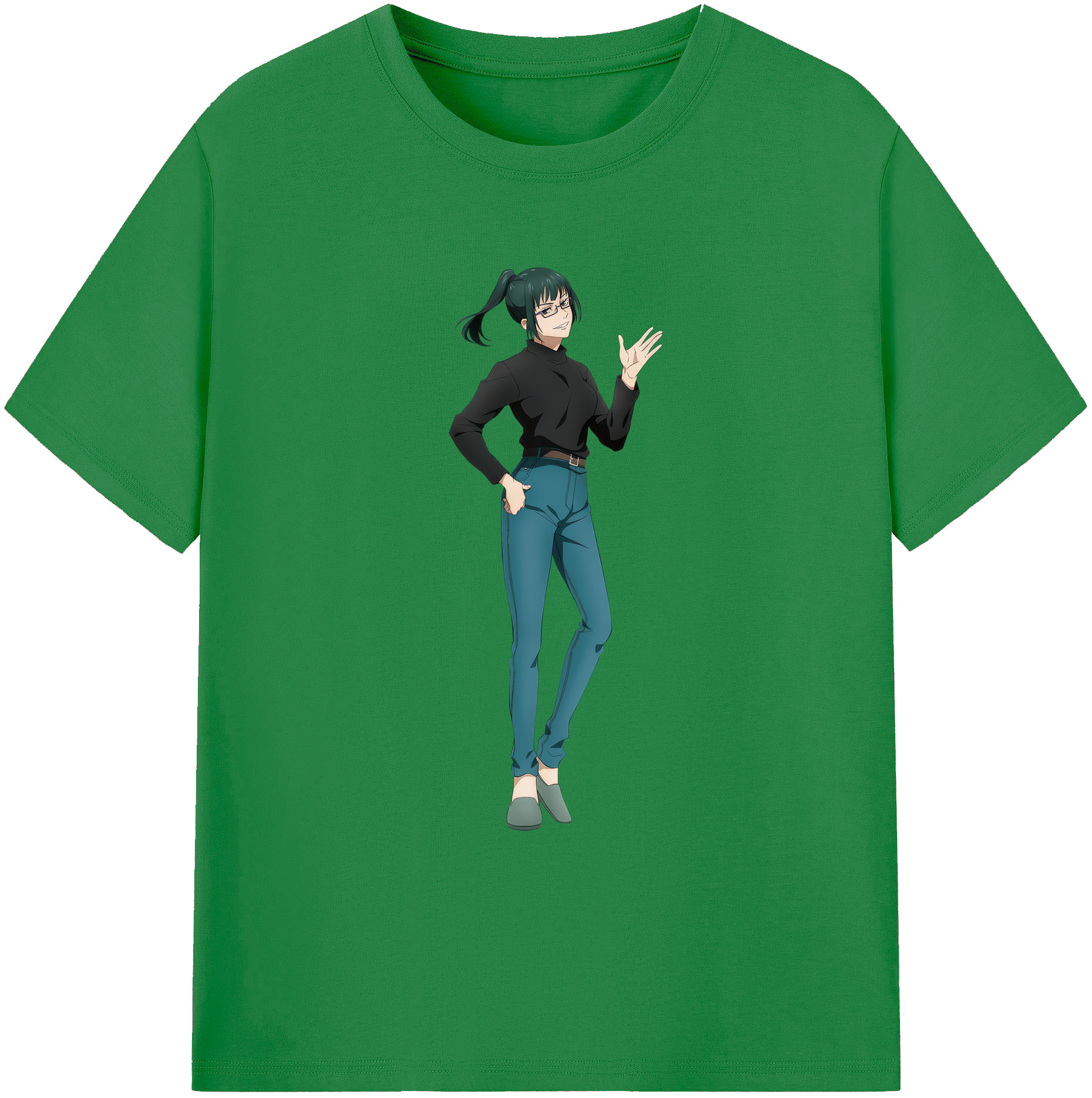 （画像用） 呪術廻戦 Jujutsu Kaisen 綿100％ メンズ半袖Tシャツ｜肌触りやわらか＆通気性