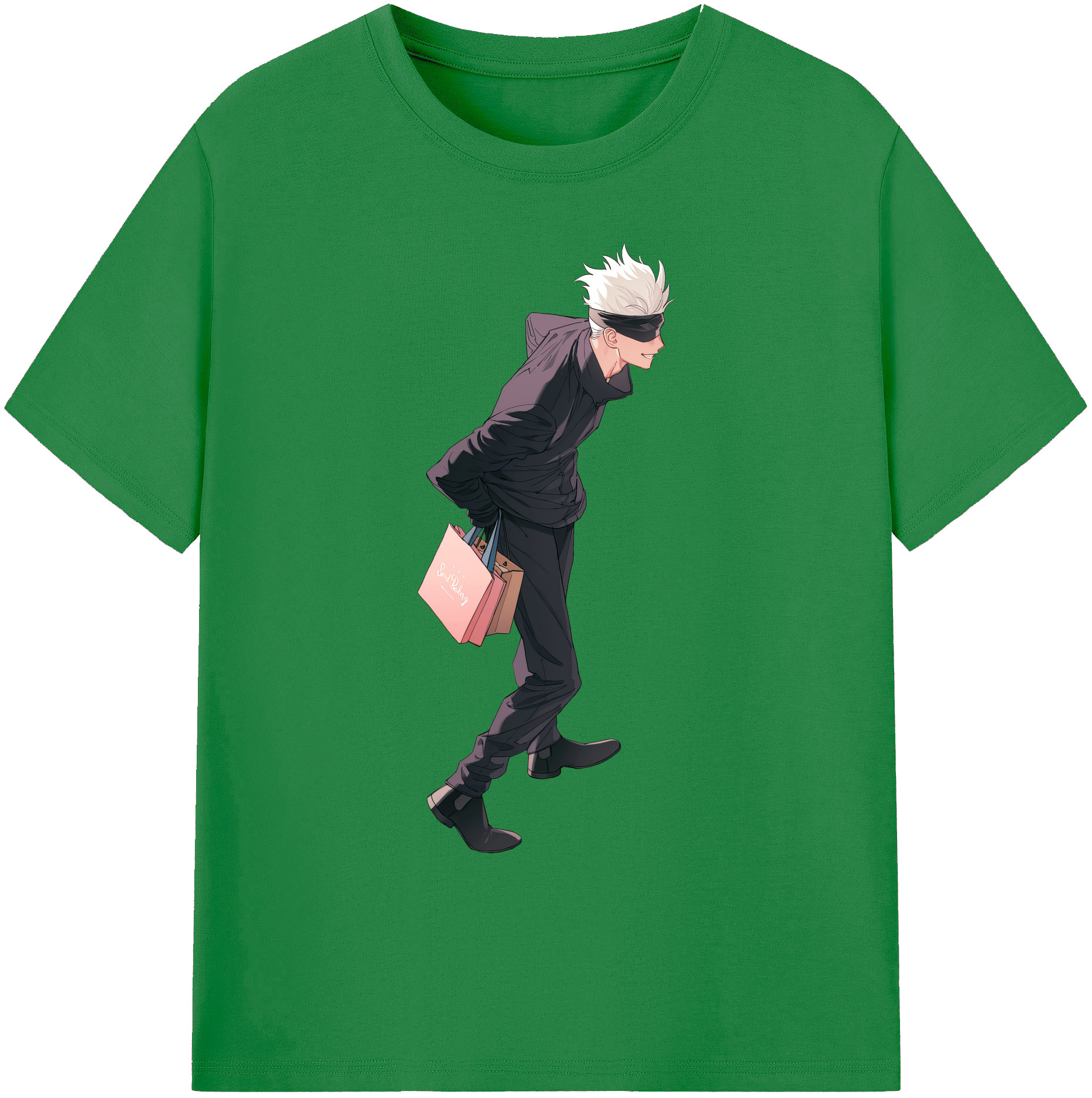 （画像用） 呪術廻戦 Jujutsu Kaisen 綿100％ メンズ半袖Tシャツ｜肌触りやわらか＆通気性
