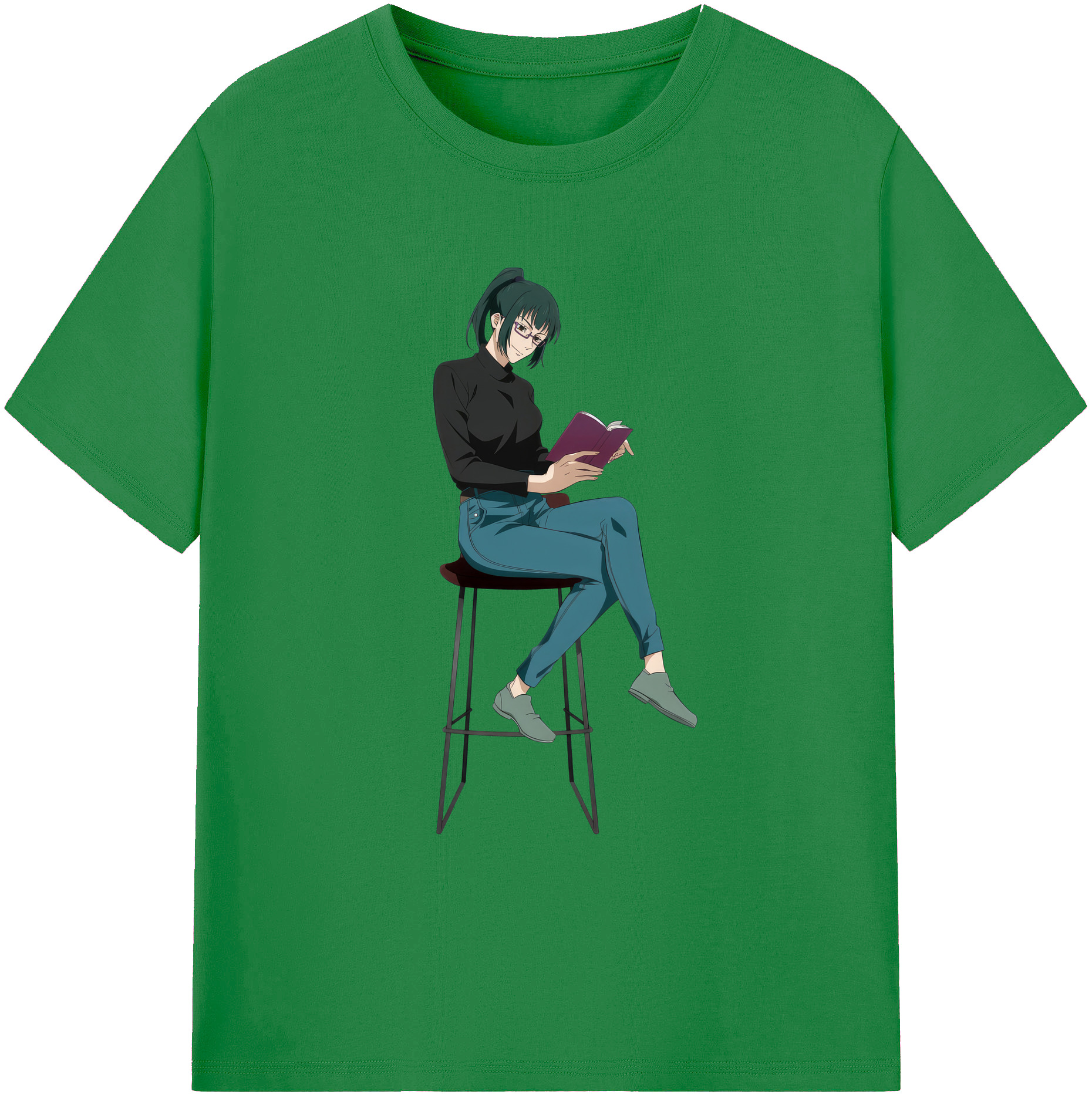 （画像用） 呪術廻戦 Jujutsu Kaisen 綿100％ メンズ半袖Tシャツ｜肌触りやわらか＆通気性