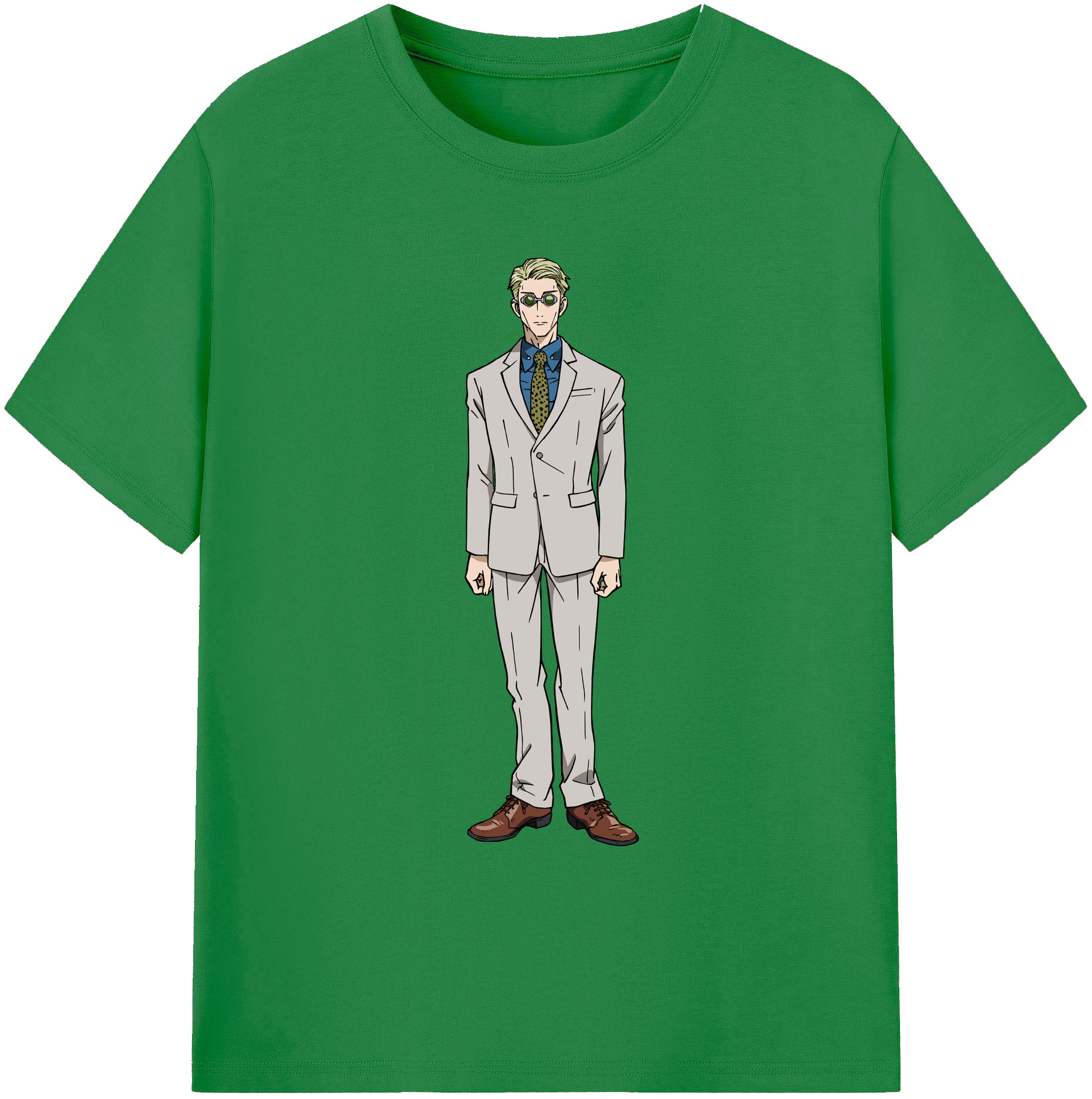 （画像用） 呪術廻戦 Jujutsu Kaisen 綿100％ メンズ半袖Tシャツ｜肌触りやわらか＆通気性