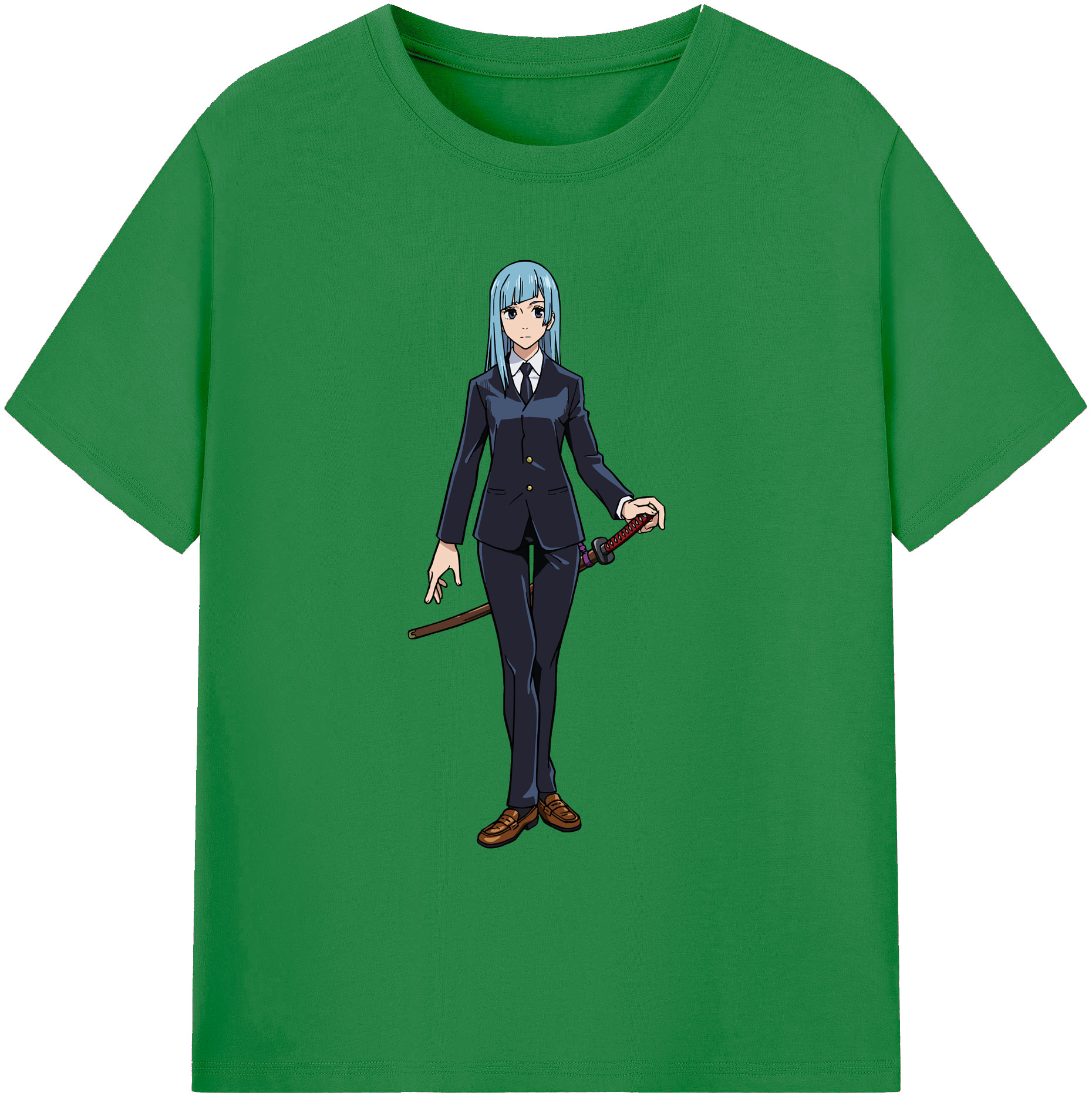 （画像用） 呪術廻戦 Jujutsu Kaisen 綿100％ メンズ半袖Tシャツ｜肌触りやわらか＆通気性