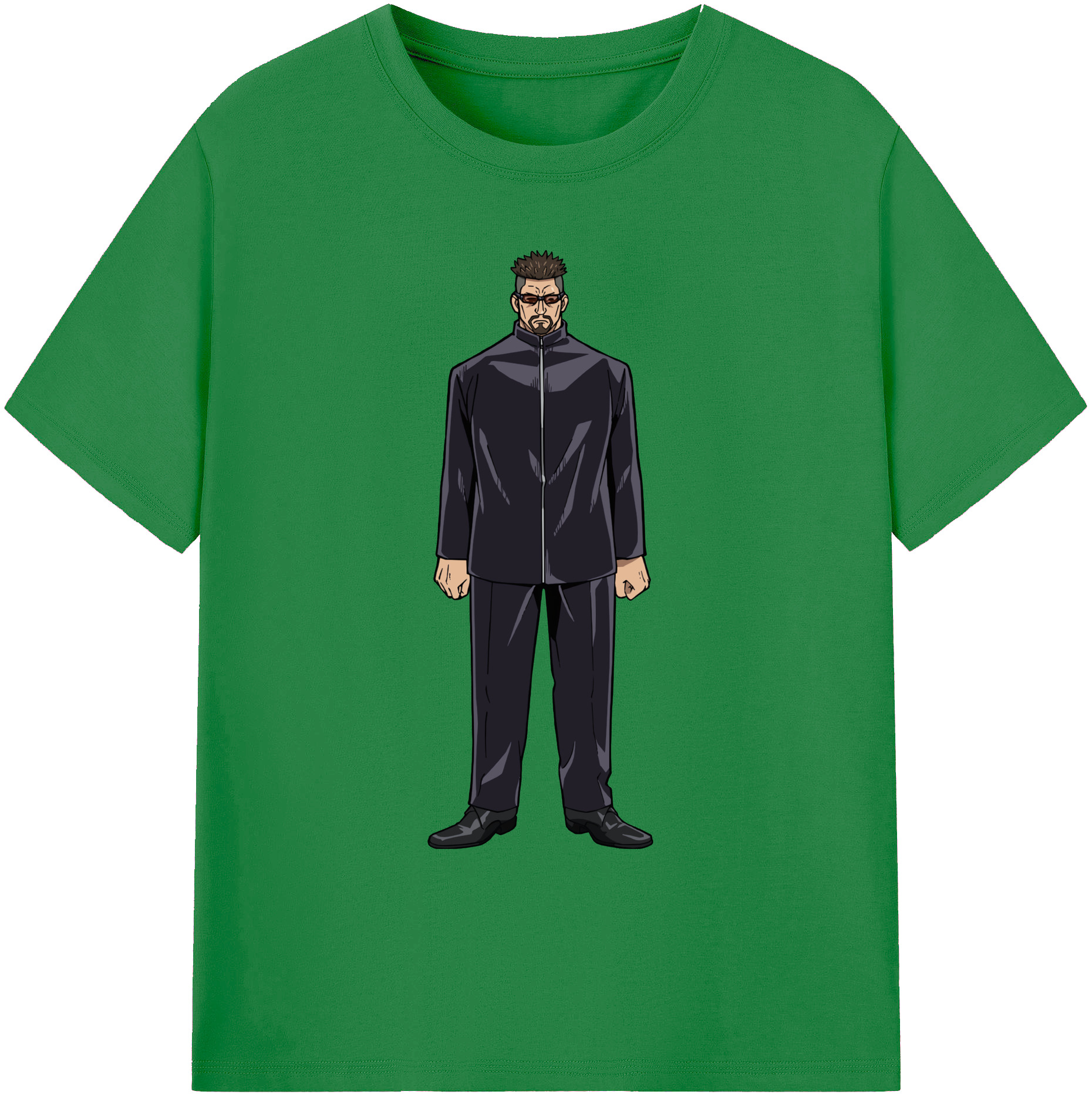 （画像用） 呪術廻戦 Jujutsu Kaisen 綿100％ メンズ半袖Tシャツ｜肌触りやわらか＆通気性