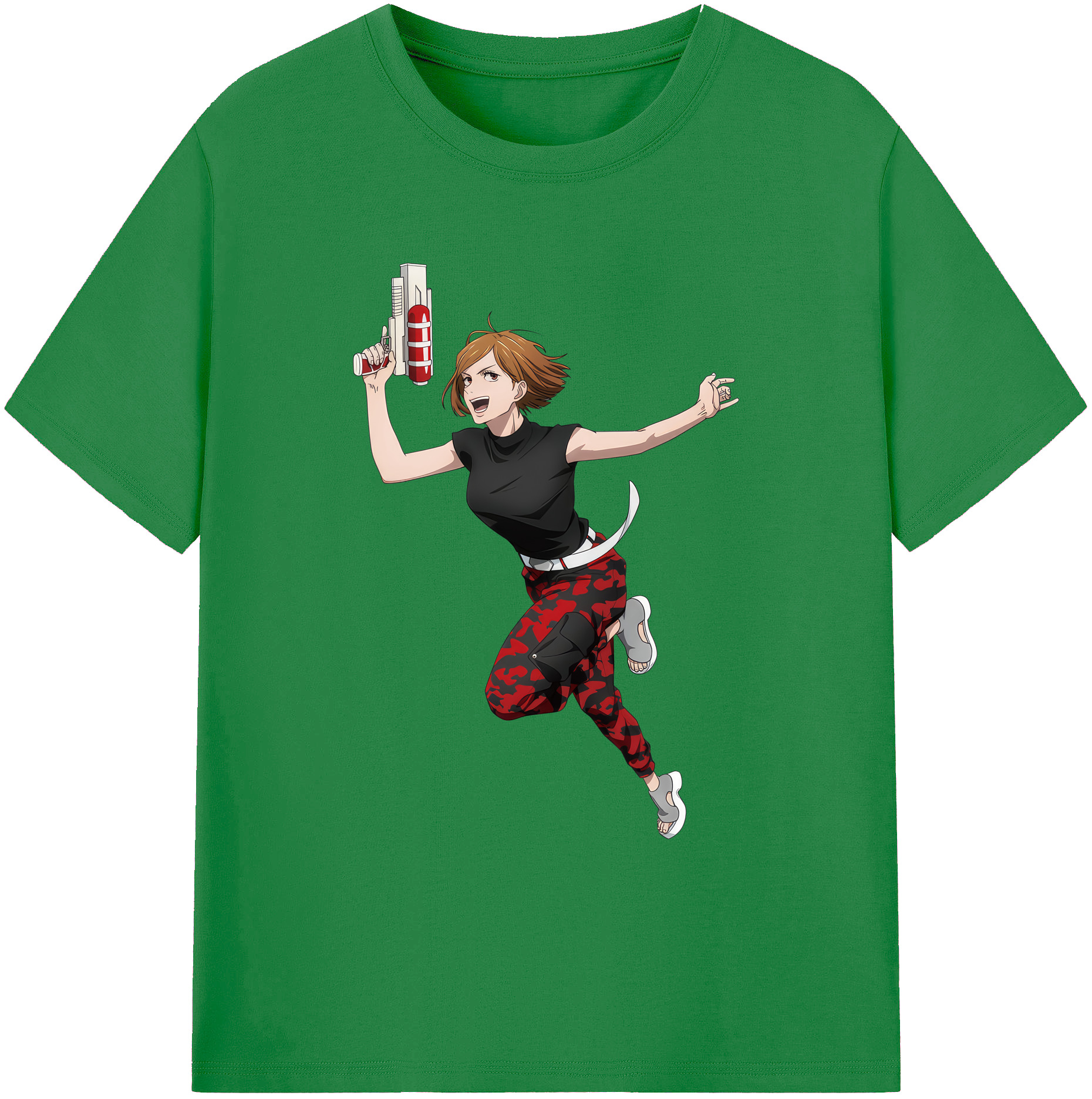 （画像用） 呪術廻戦 Jujutsu Kaisen 綿100％ メンズ半袖Tシャツ｜肌触りやわらか＆通気性