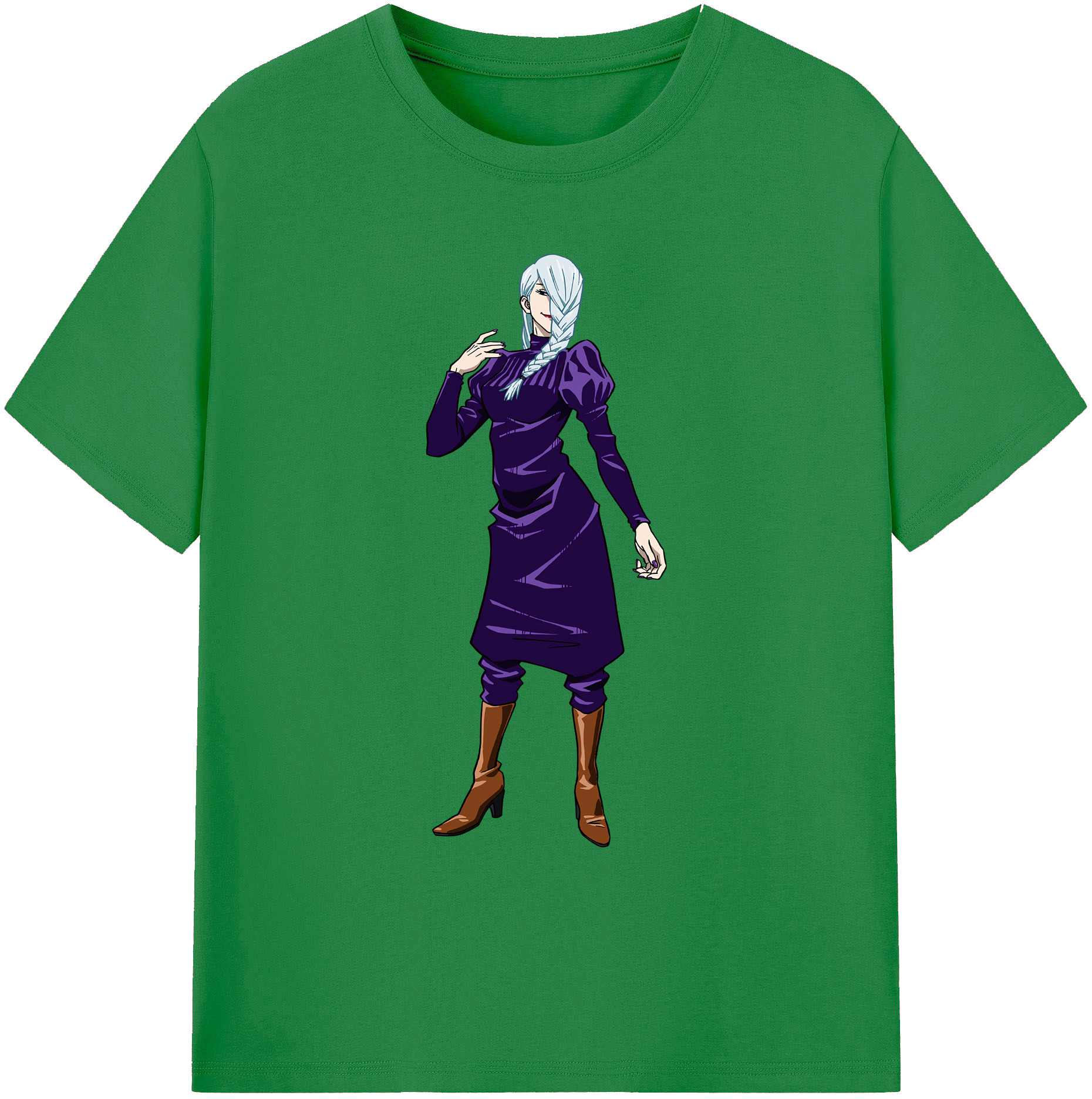 （画像用） 呪術廻戦 Jujutsu Kaisen 綿100％ メンズ半袖Tシャツ｜肌触りやわらか＆通気性