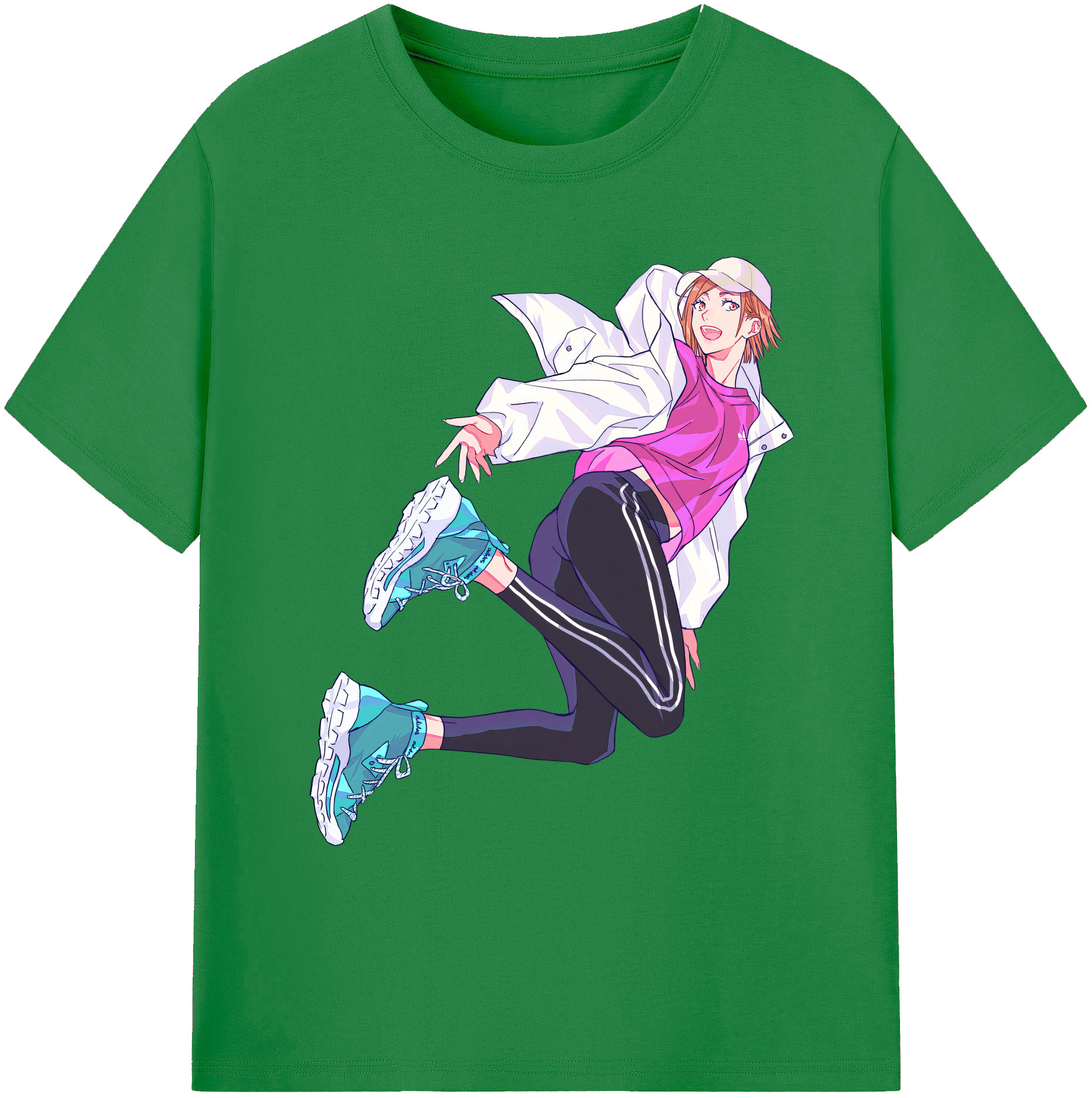 （画像用） 呪術廻戦 Jujutsu Kaisen 綿100％ メンズ半袖Tシャツ｜肌触りやわらか＆通気性