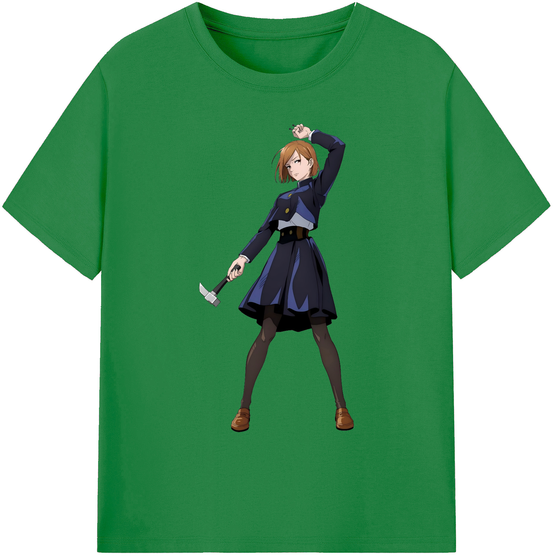 （画像用） 呪術廻戦 Jujutsu Kaisen 綿100％ メンズ半袖Tシャツ｜肌触りやわらか＆通気性