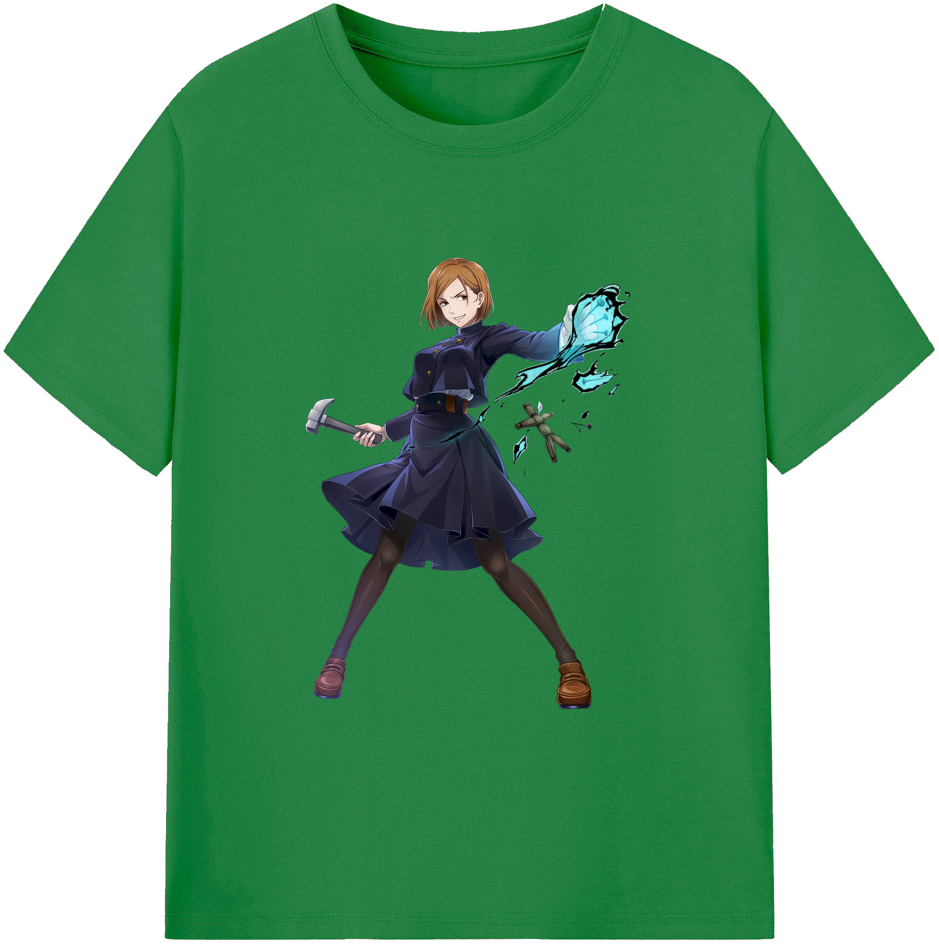 （画像用） 呪術廻戦 Jujutsu Kaisen 綿100％ メンズ半袖Tシャツ｜肌触りやわらか＆通気性