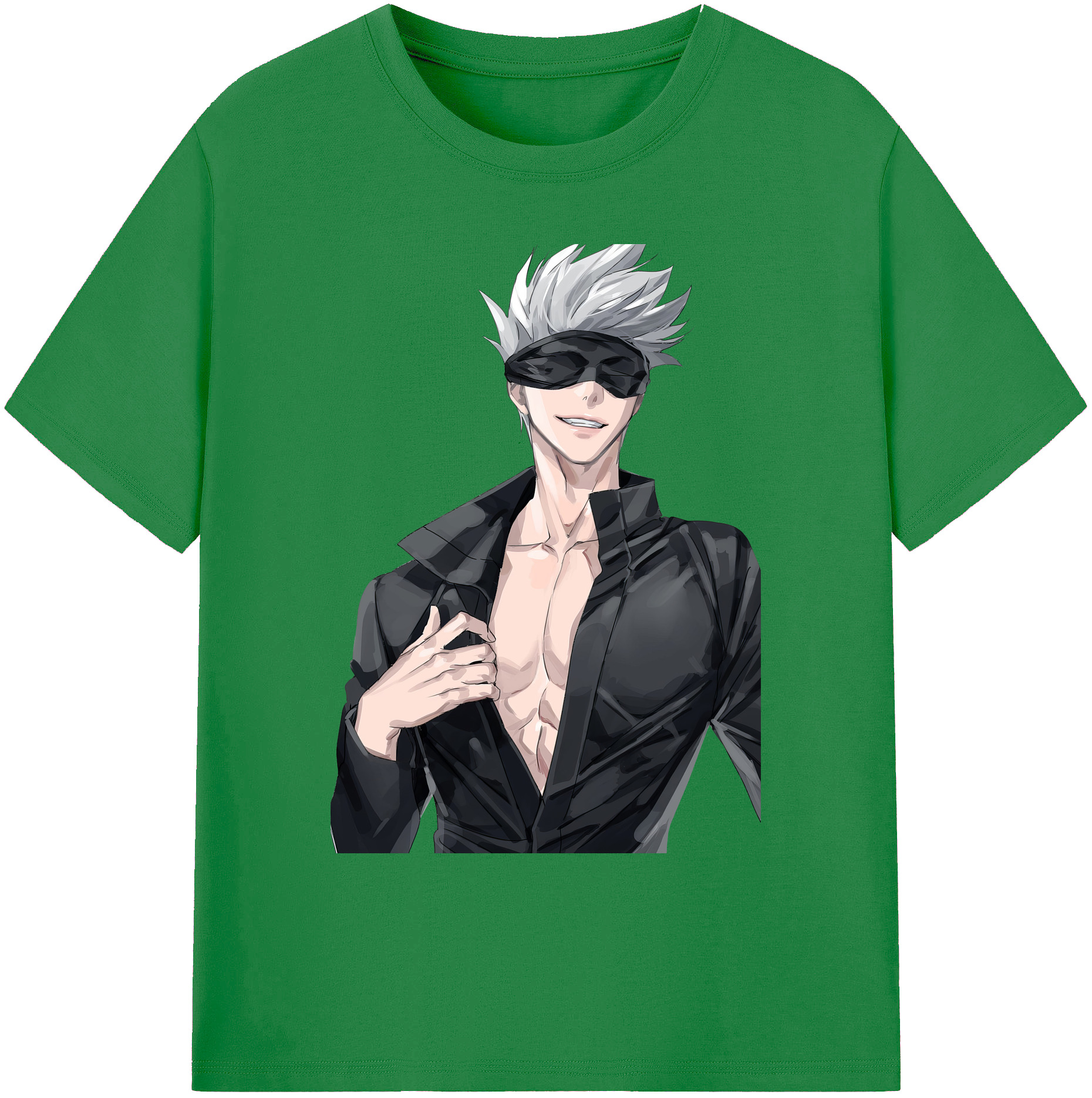 （画像用） 呪術廻戦 Jujutsu Kaisen 綿100％ メンズ半袖Tシャツ｜肌触りやわらか＆通気性