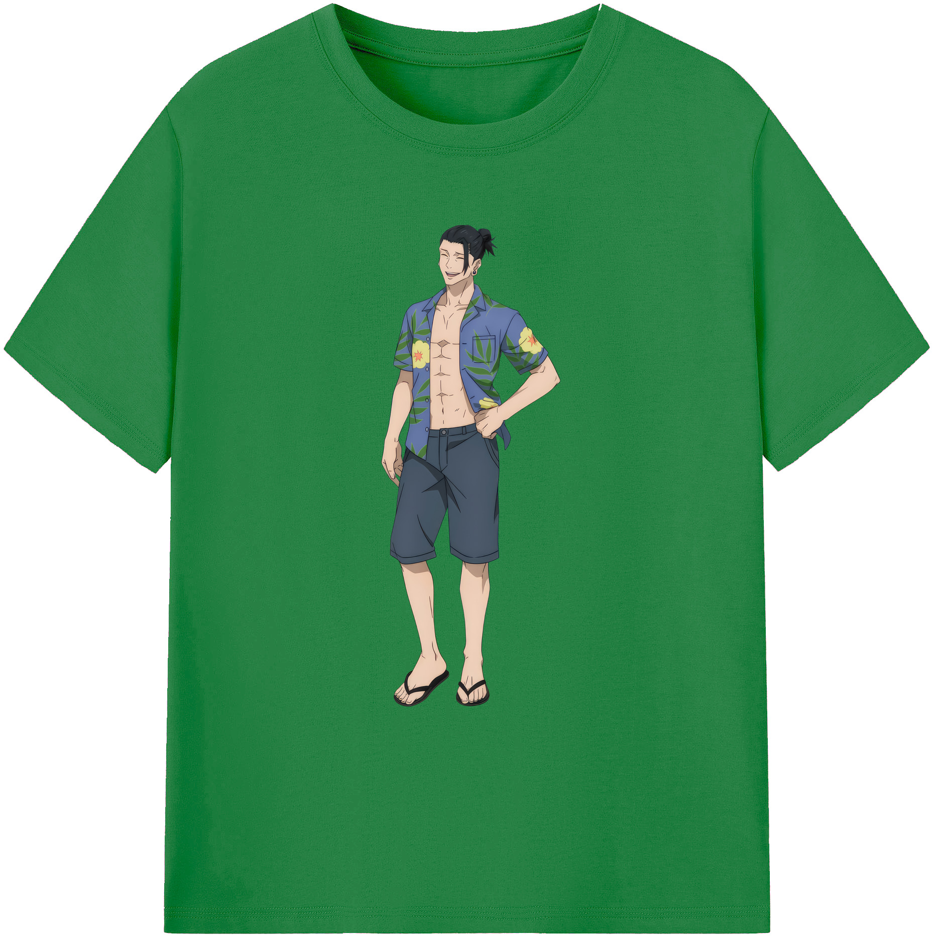 （画像用） 呪術廻戦 Jujutsu Kaisen 綿100％ メンズ半袖Tシャツ｜肌触りやわらか＆通気性