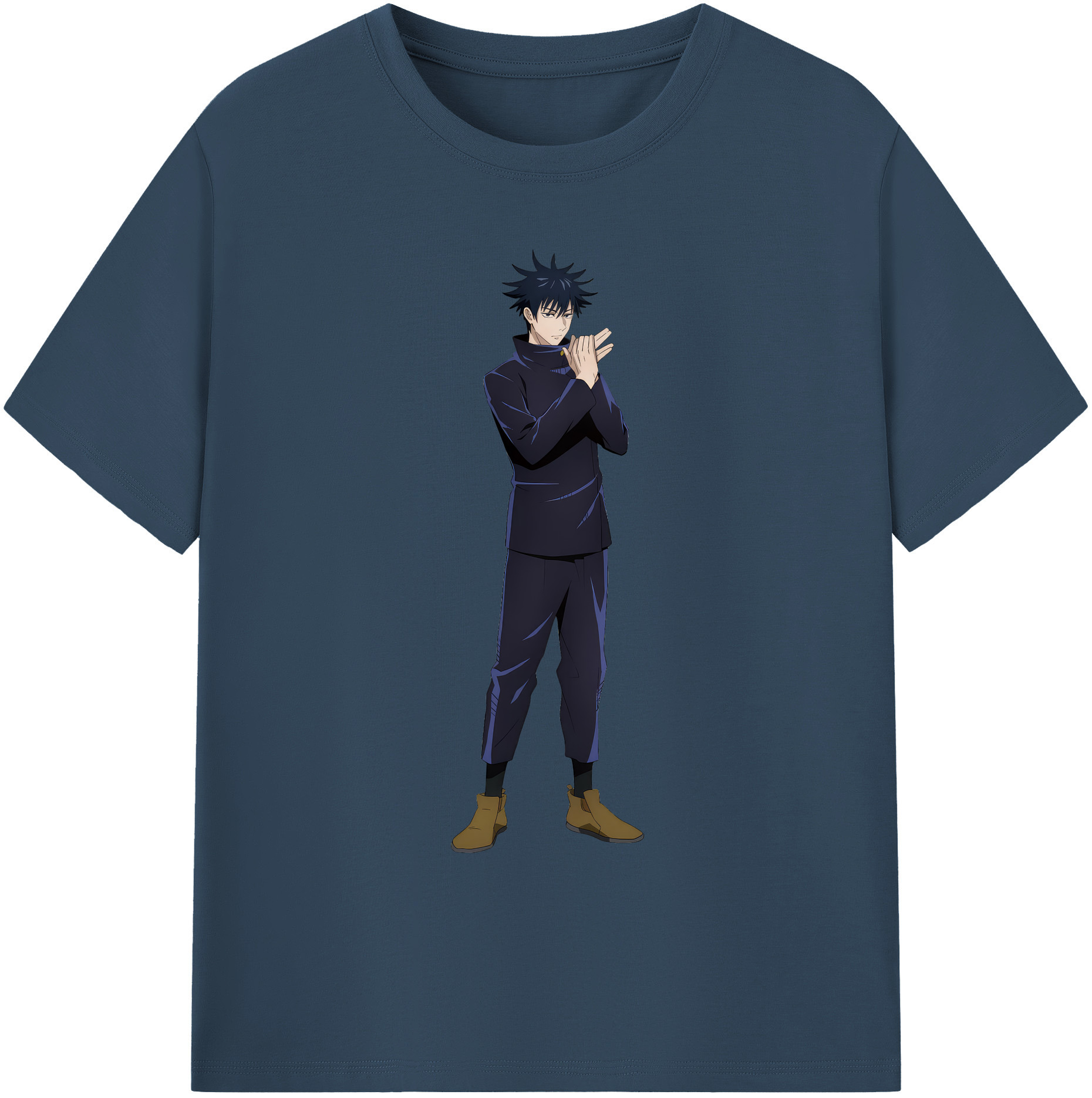 （画像用） 呪術廻戦 Jujutsu Kaisen 綿100％ メンズ半袖Tシャツ｜肌触りやわらか＆通気性