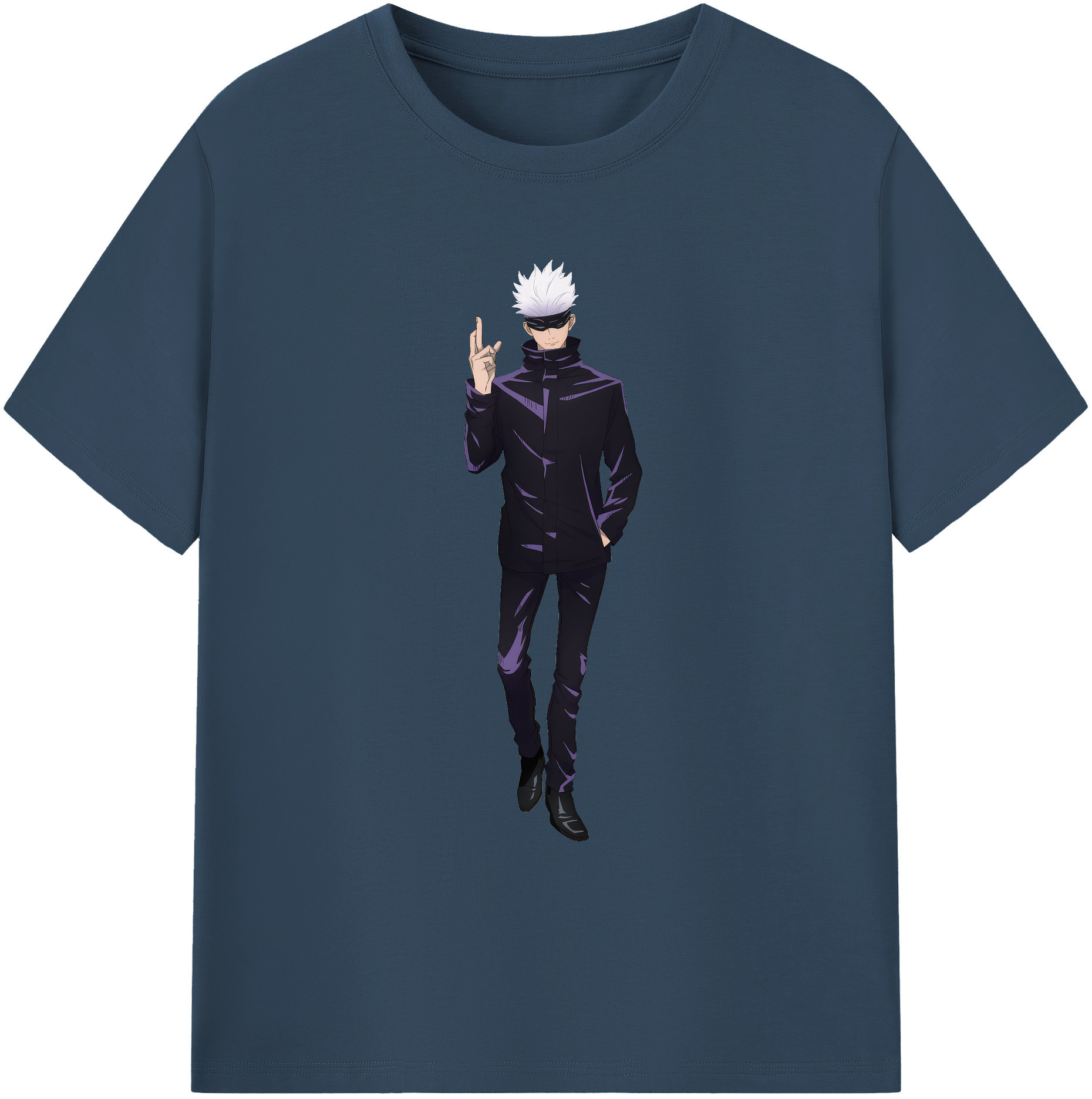 （画像用） 呪術廻戦 Jujutsu Kaisen 綿100％ メンズ半袖Tシャツ｜肌触りやわらか＆通気性