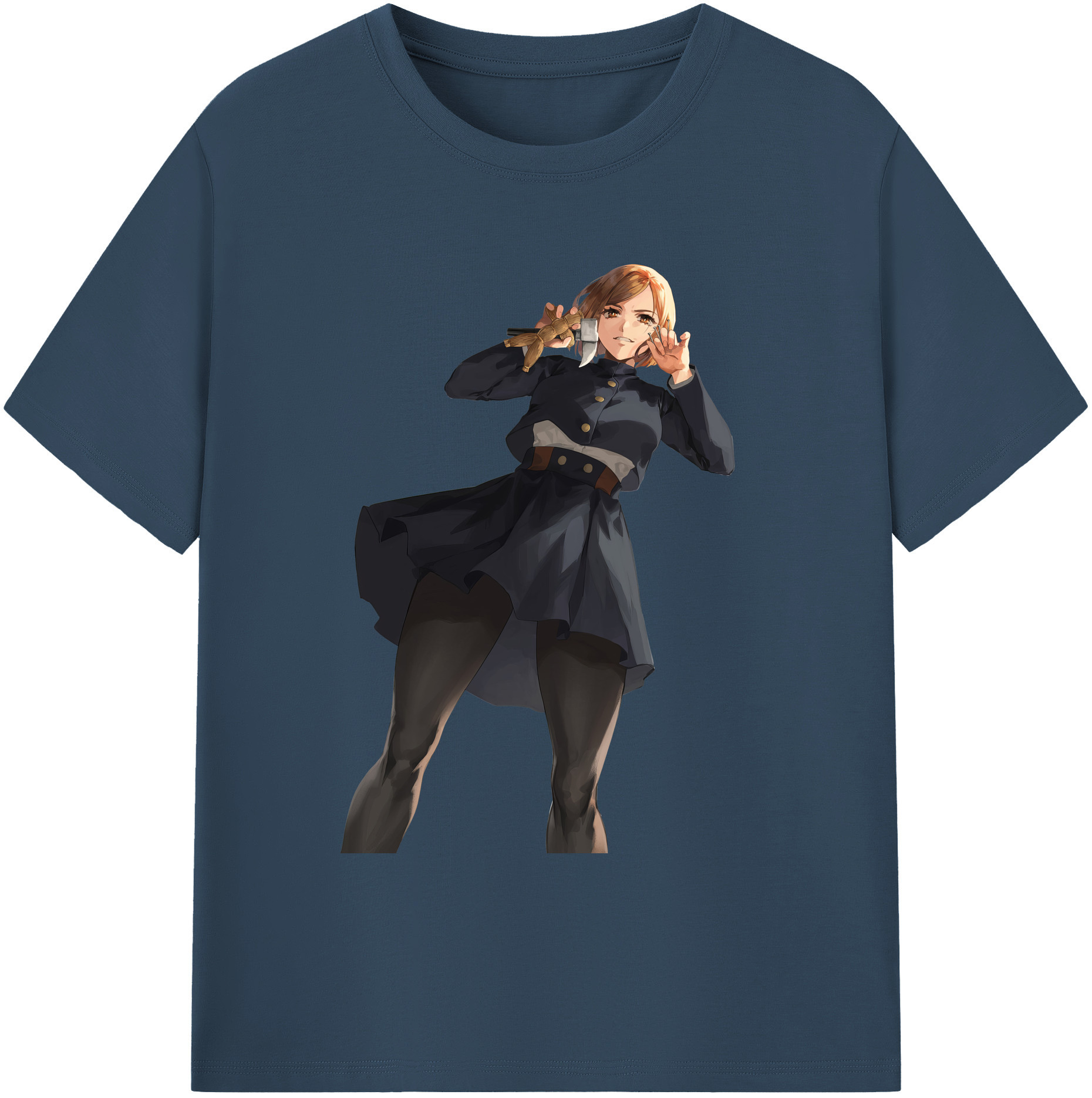 （画像用） 呪術廻戦 Jujutsu Kaisen 綿100％ メンズ半袖Tシャツ｜肌触りやわらか＆通気性