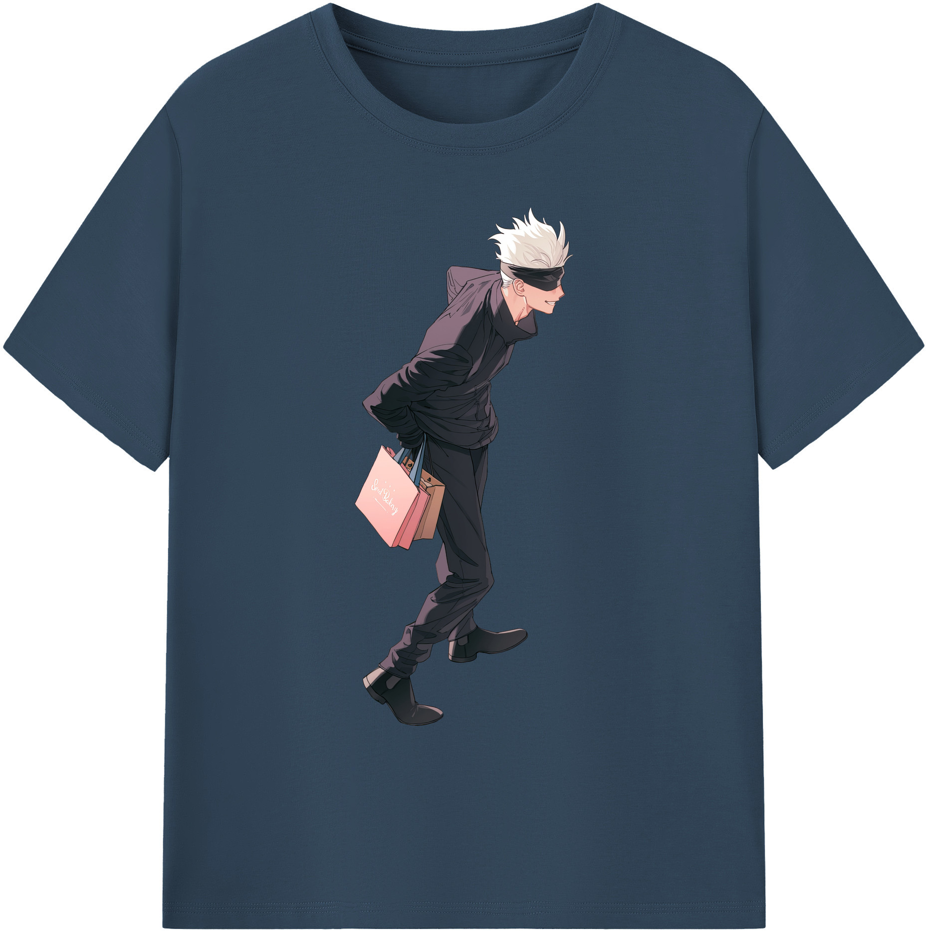 （画像用） 呪術廻戦 Jujutsu Kaisen 綿100％ メンズ半袖Tシャツ｜肌触りやわらか＆通気性