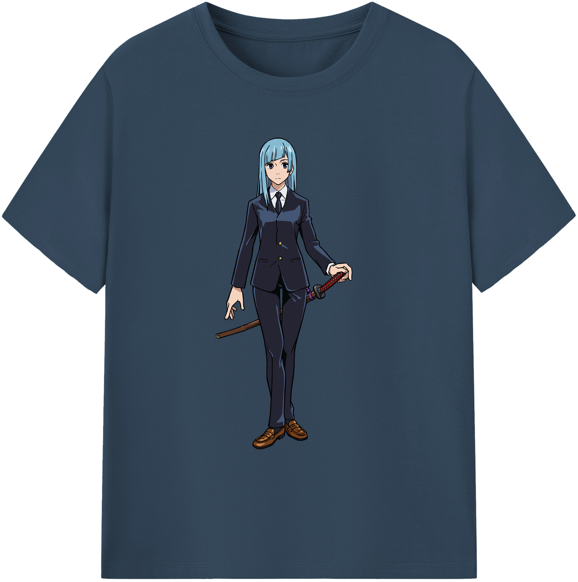 （画像用） 呪術廻戦 Jujutsu Kaisen 綿100％ メンズ半袖Tシャツ｜肌触りやわらか＆通気性
