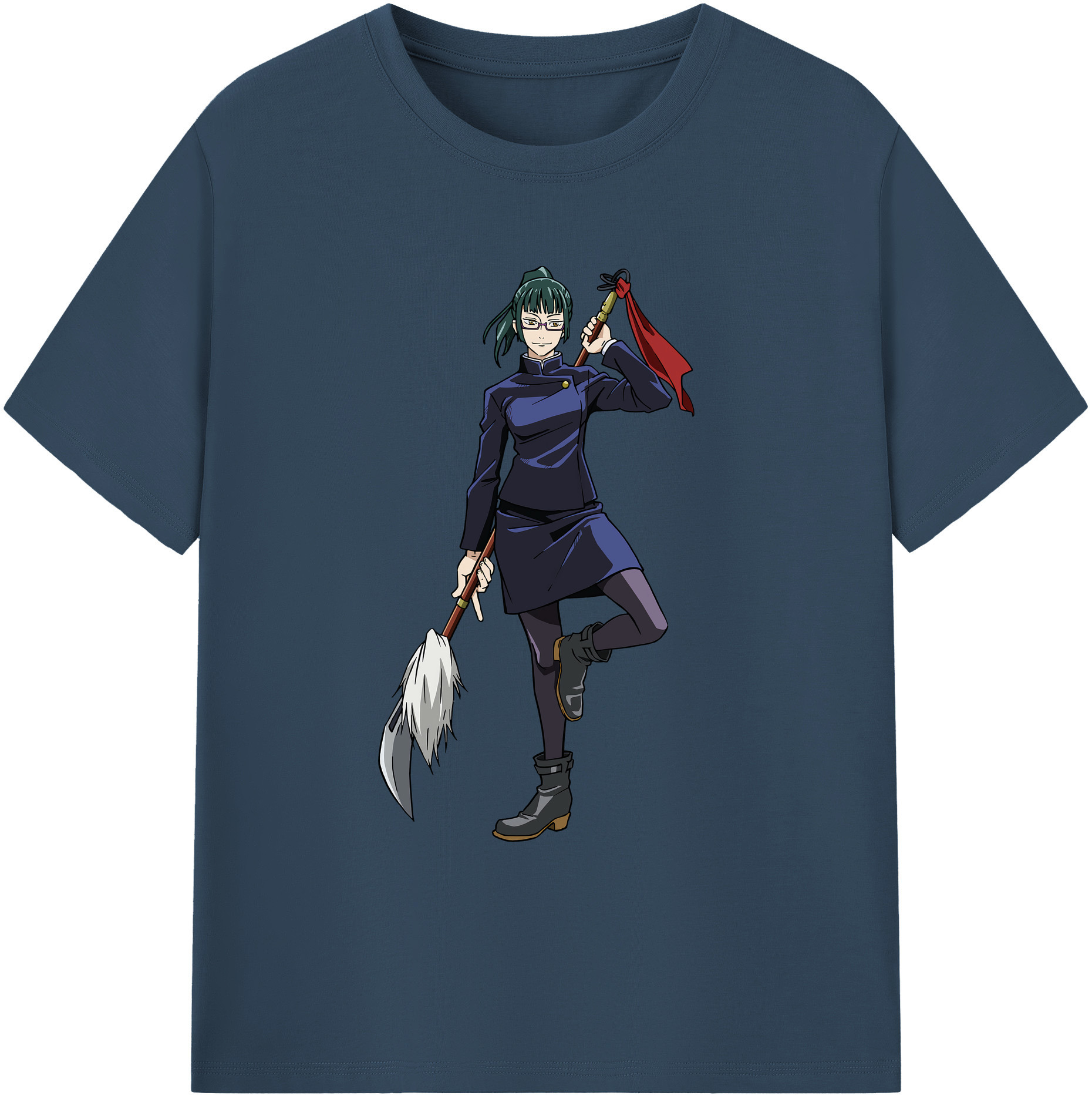（画像用） 呪術廻戦 Jujutsu Kaisen 綿100％ メンズ半袖Tシャツ｜肌触りやわらか＆通気性
