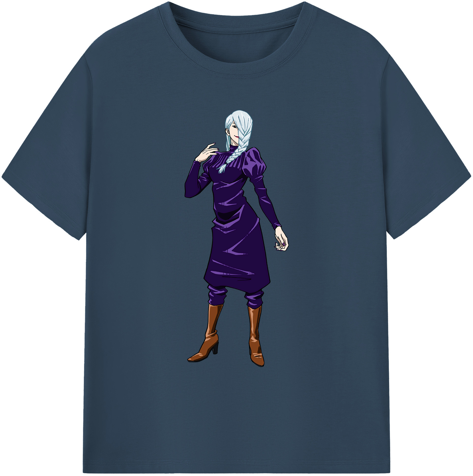 （画像用） 呪術廻戦 Jujutsu Kaisen 綿100％ メンズ半袖Tシャツ｜肌触りやわらか＆通気性
