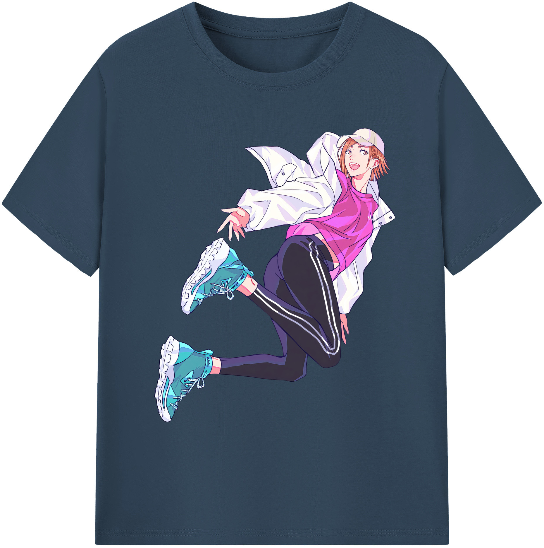 （画像用） 呪術廻戦 Jujutsu Kaisen 綿100％ メンズ半袖Tシャツ｜肌触りやわらか＆通気性
