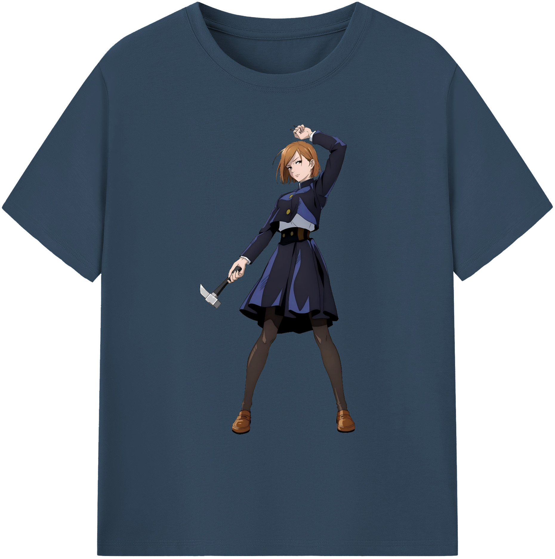 （画像用） 呪術廻戦 Jujutsu Kaisen 綿100％ メンズ半袖Tシャツ｜肌触りやわらか＆通気性