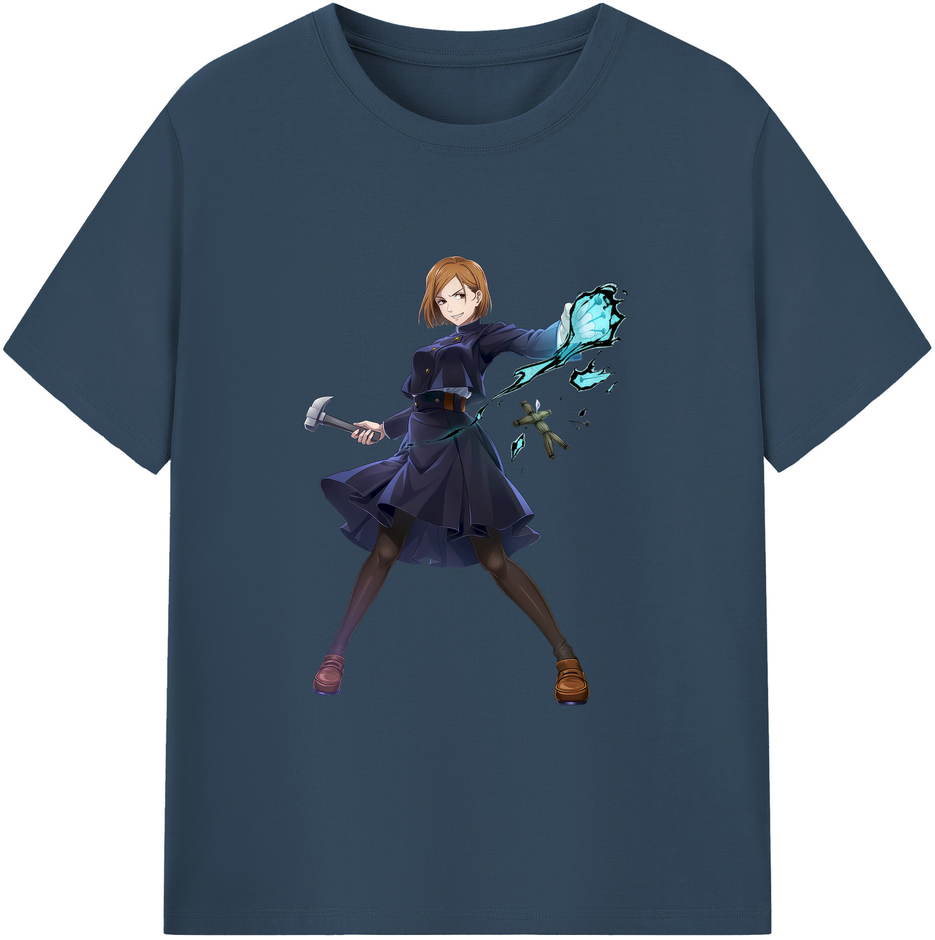 （画像用） 呪術廻戦 Jujutsu Kaisen 綿100％ メンズ半袖Tシャツ｜肌触りやわらか＆通気性