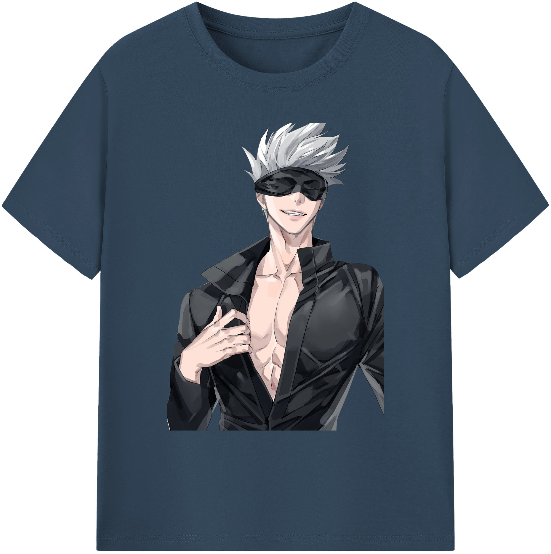（画像用） 呪術廻戦 Jujutsu Kaisen 綿100％ メンズ半袖Tシャツ｜肌触りやわらか＆通気性