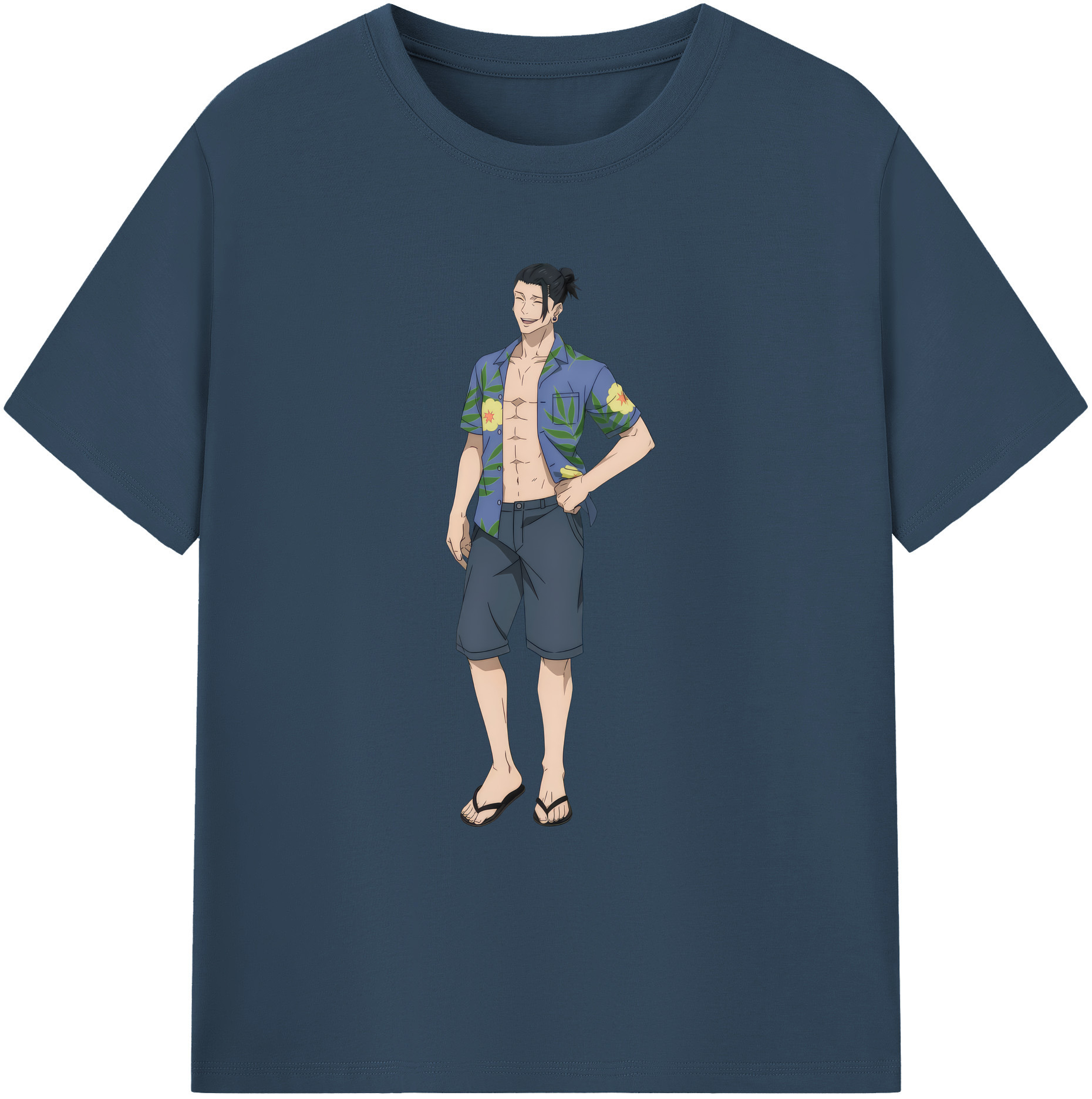 （画像用） 呪術廻戦 Jujutsu Kaisen 綿100％ メンズ半袖Tシャツ｜肌触りやわらか＆通気性