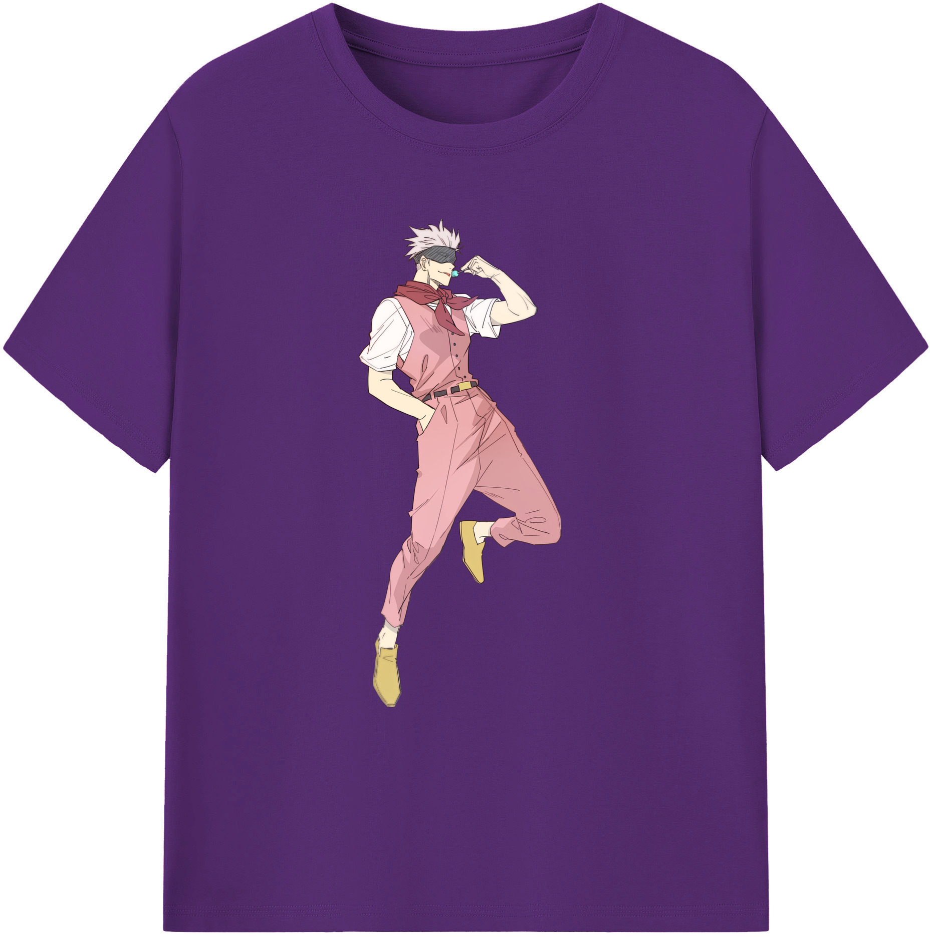 （画像用） 呪術廻戦 Jujutsu Kaisen 綿100％ メンズ半袖Tシャツ｜肌触りやわらか＆通気性