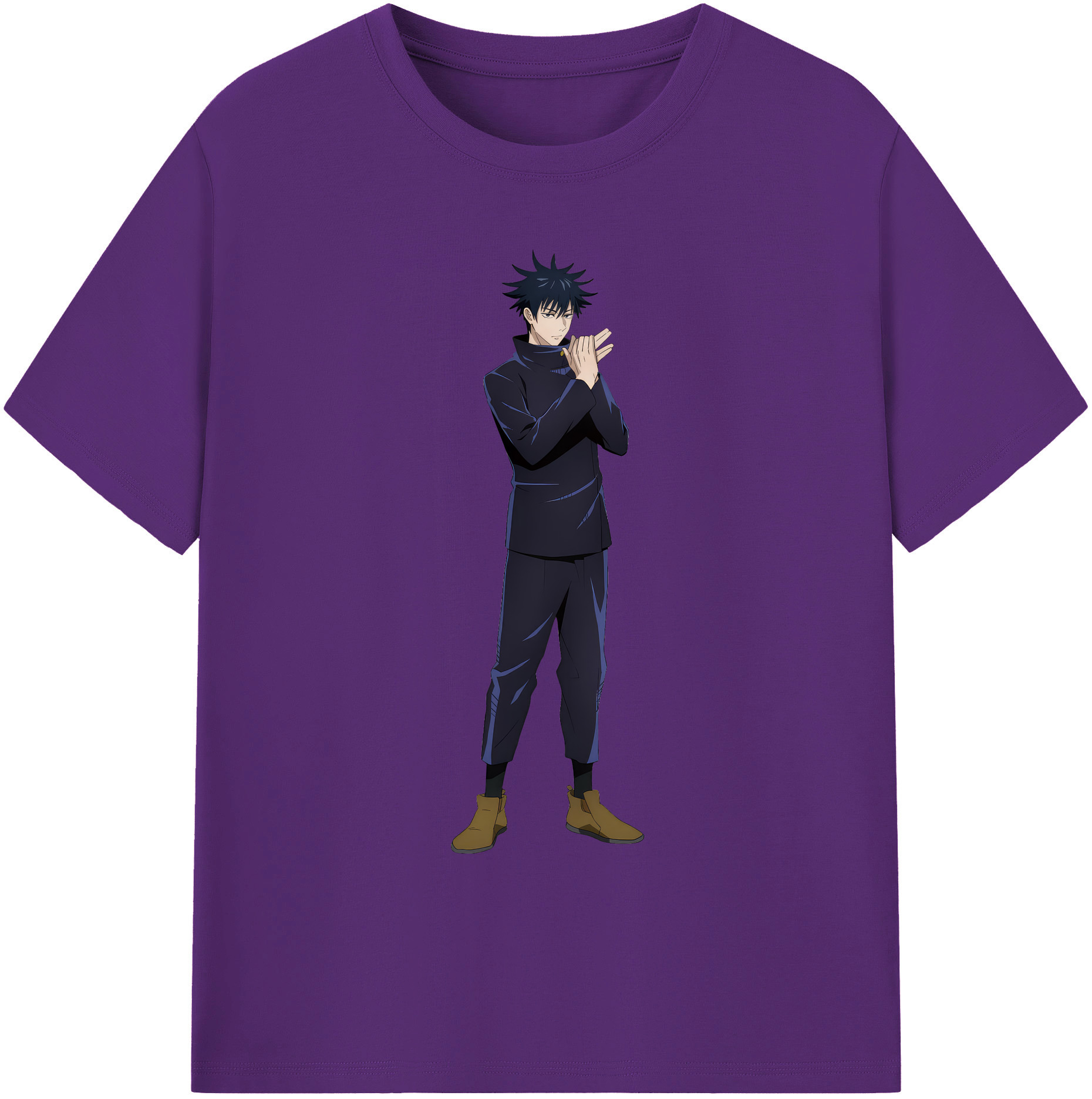 （画像用） 呪術廻戦 Jujutsu Kaisen 綿100％ メンズ半袖Tシャツ｜肌触りやわらか＆通気性