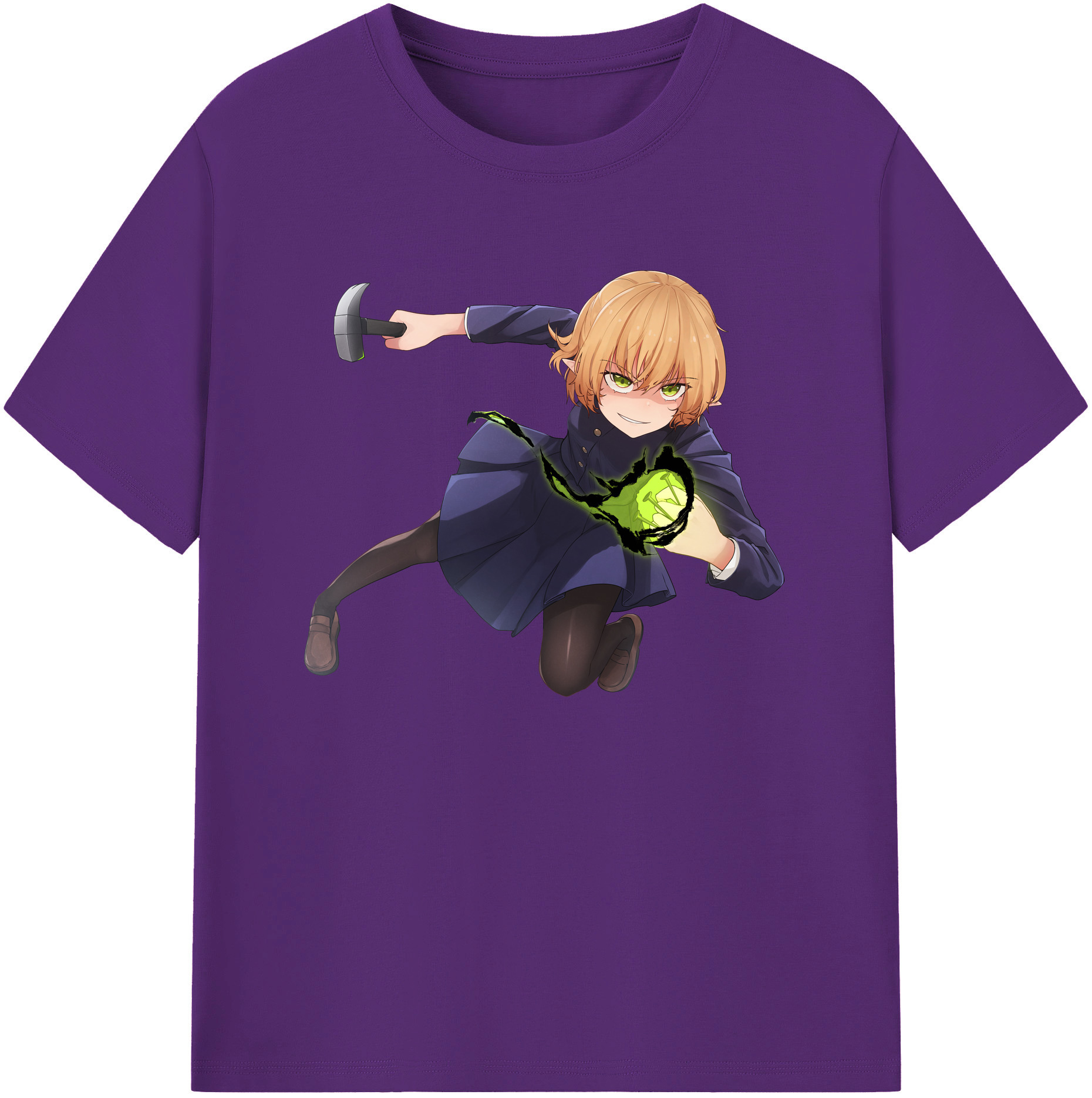 （画像用） 呪術廻戦 Jujutsu Kaisen 綿100％ メンズ半袖Tシャツ｜肌触りやわらか＆通気性