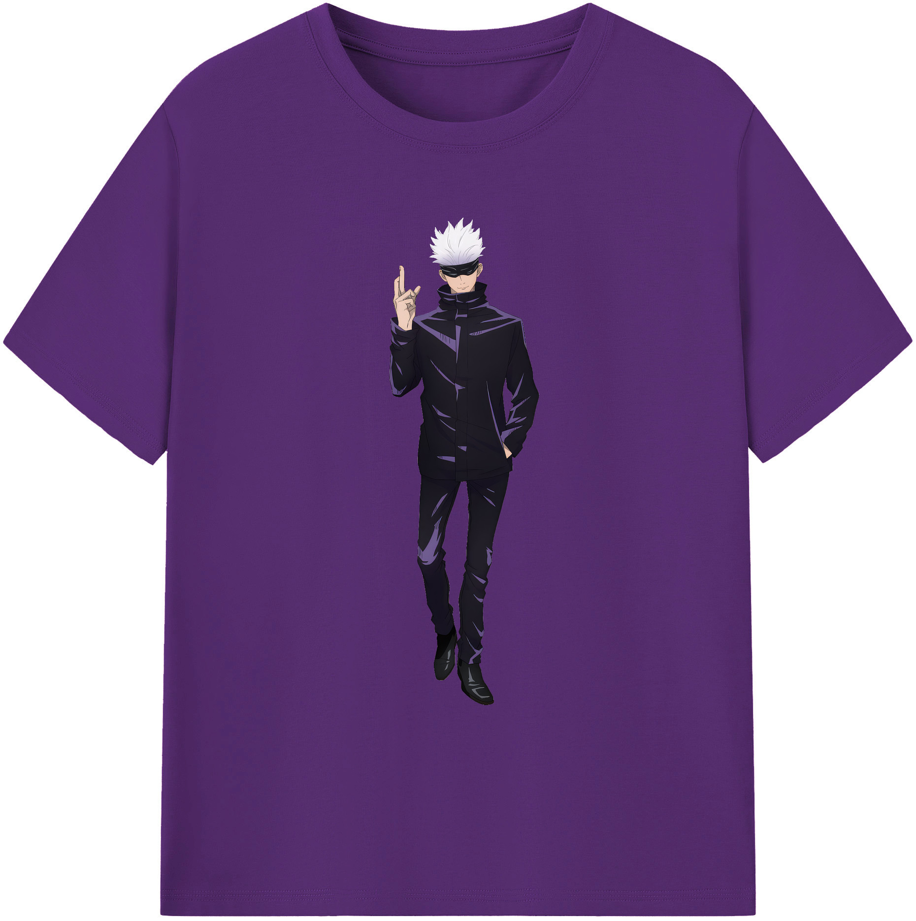 （画像用） 呪術廻戦 Jujutsu Kaisen 綿100％ メンズ半袖Tシャツ｜肌触りやわらか＆通気性