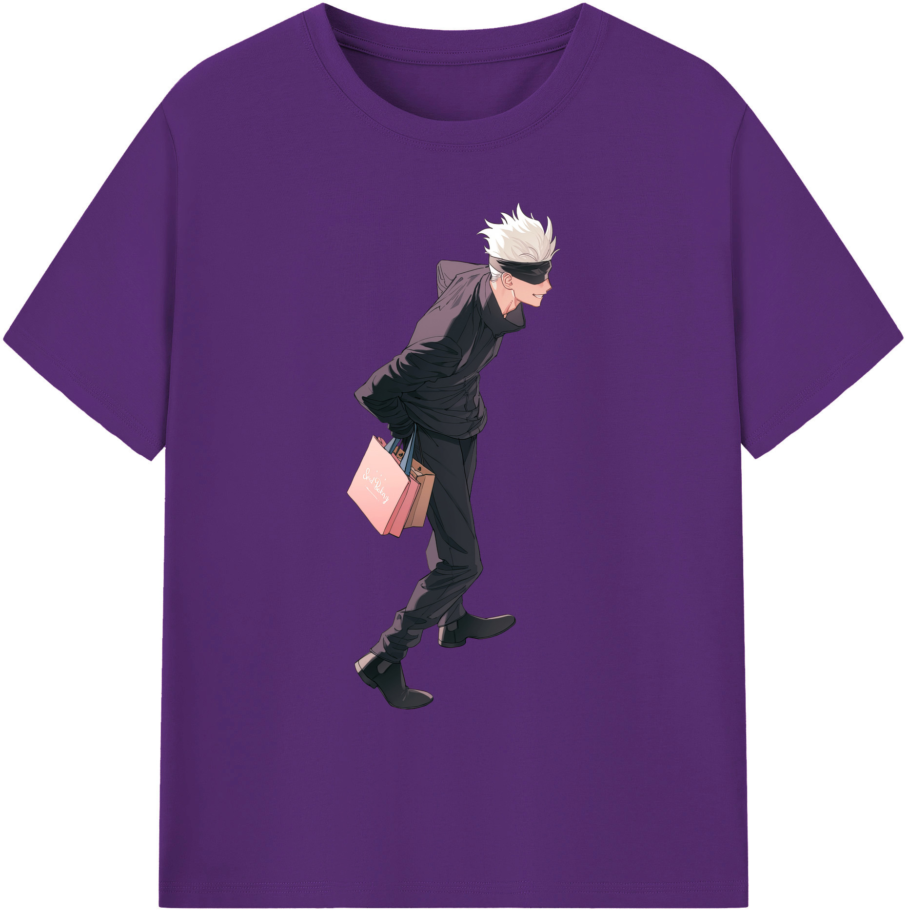 （画像用） 呪術廻戦 Jujutsu Kaisen 綿100％ メンズ半袖Tシャツ｜肌触りやわらか＆通気性