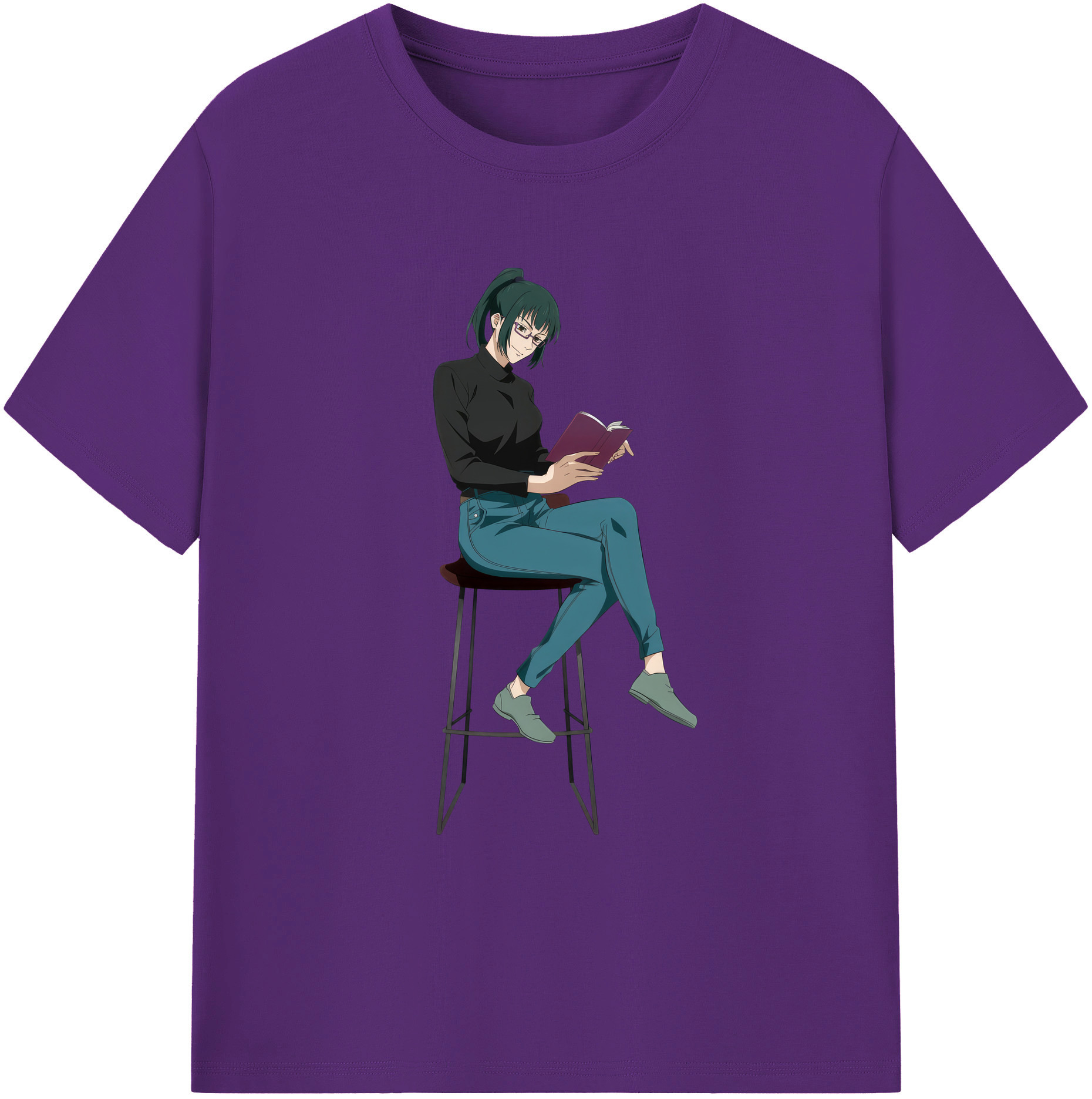 （画像用） 呪術廻戦 Jujutsu Kaisen 綿100％ メンズ半袖Tシャツ｜肌触りやわらか＆通気性