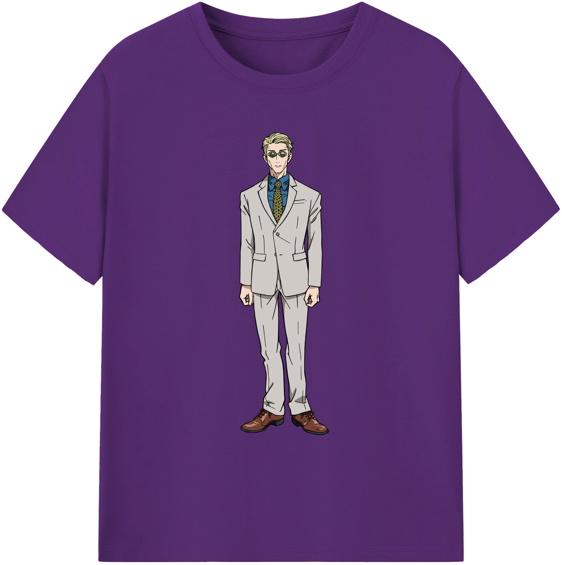 （画像用） 呪術廻戦 Jujutsu Kaisen 綿100％ メンズ半袖Tシャツ｜肌触りやわらか＆通気性
