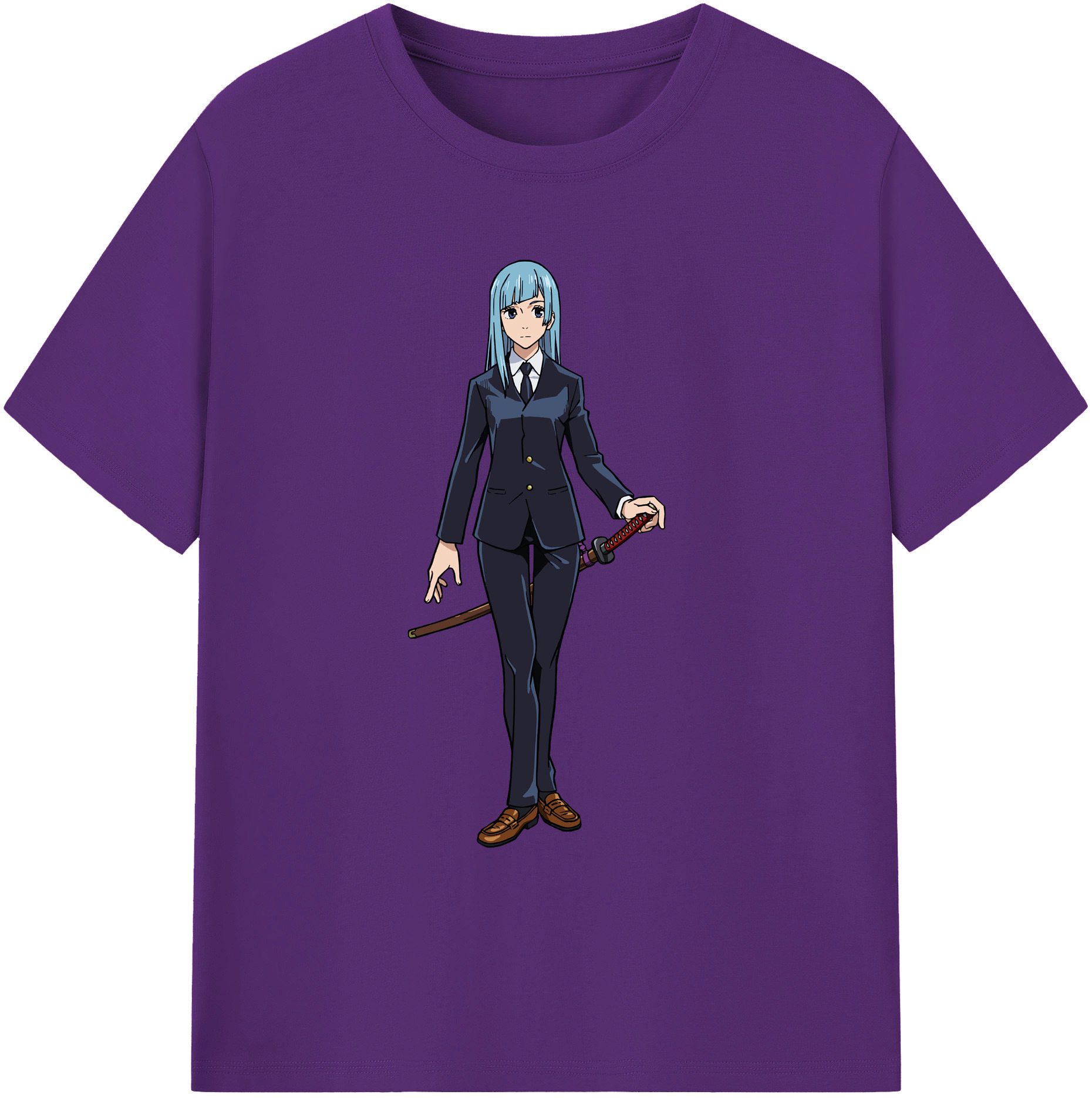 （画像用） 呪術廻戦 Jujutsu Kaisen 綿100％ メンズ半袖Tシャツ｜肌触りやわらか＆通気性