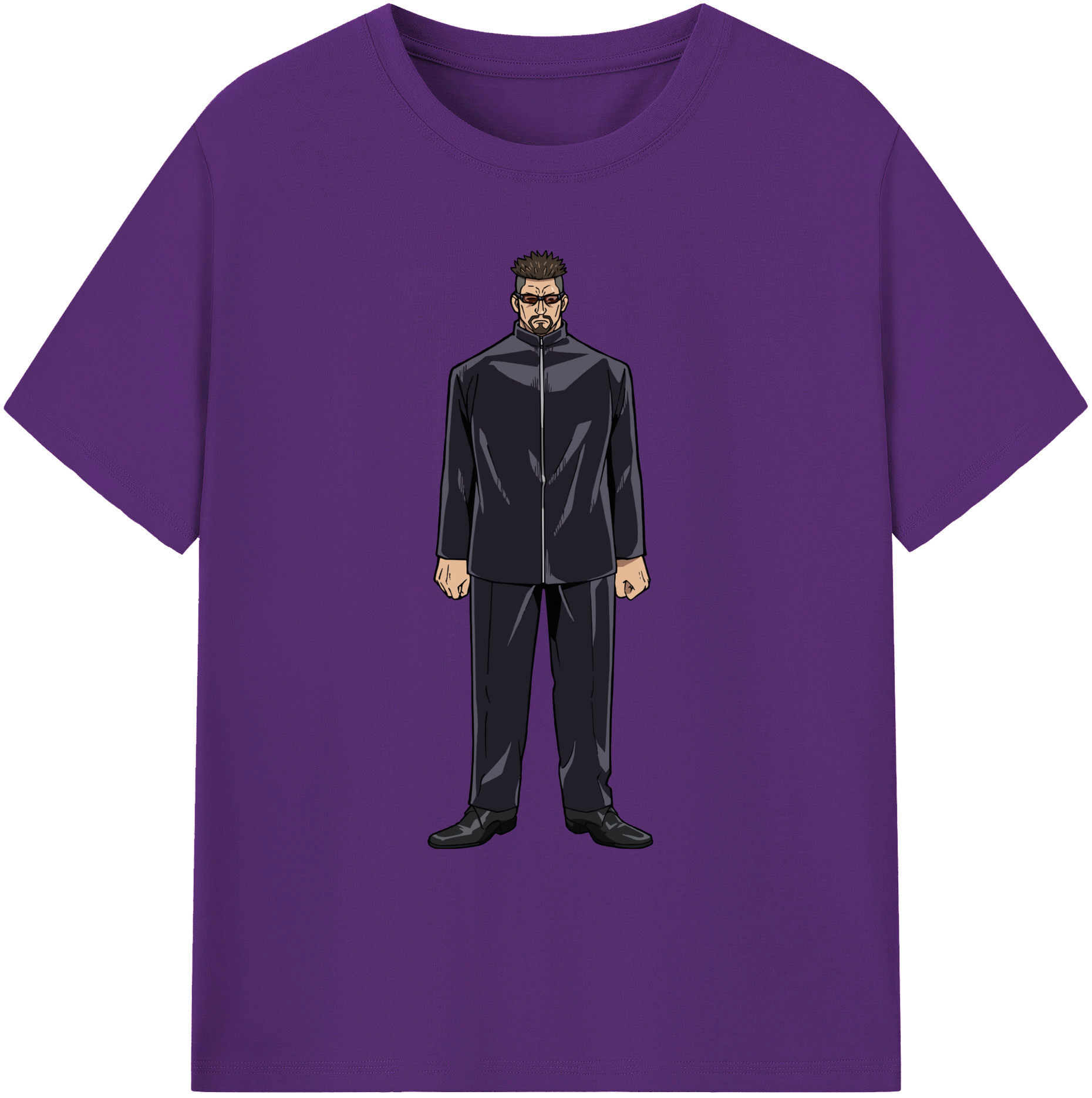 （画像用） 呪術廻戦 Jujutsu Kaisen 綿100％ メンズ半袖Tシャツ｜肌触りやわらか＆通気性